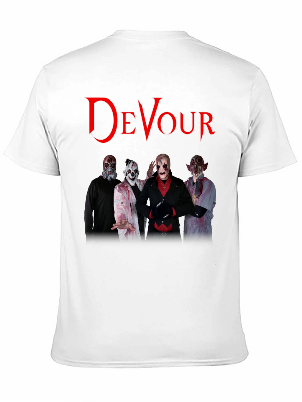 Devour Band T-Shirt - Black Graphic Tee
