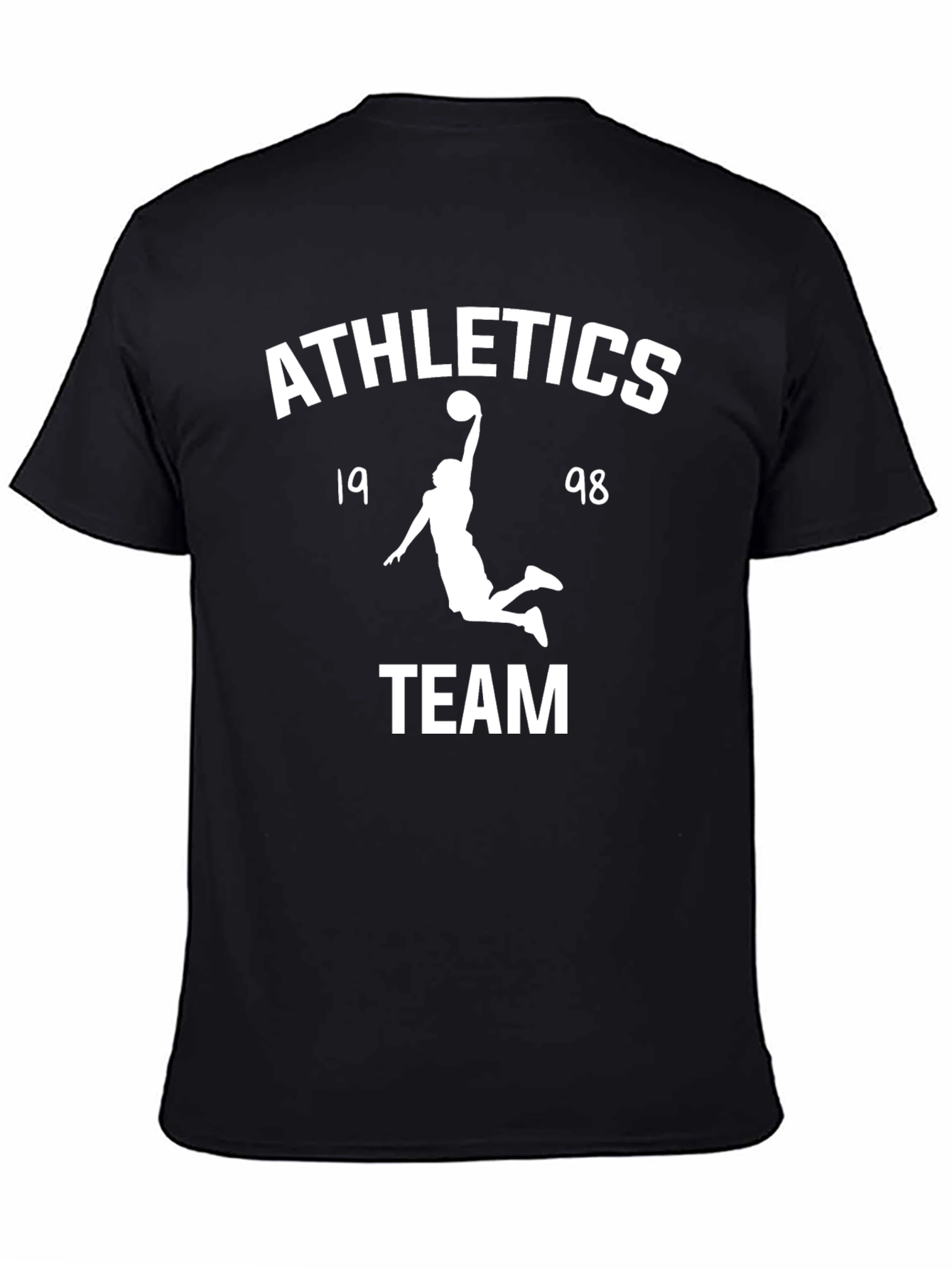 Athletics Team Black Graphic Tee