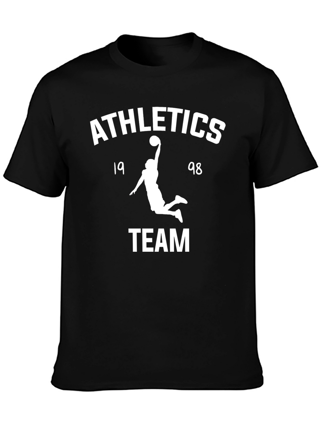 Athletics Team Black Graphic Tee