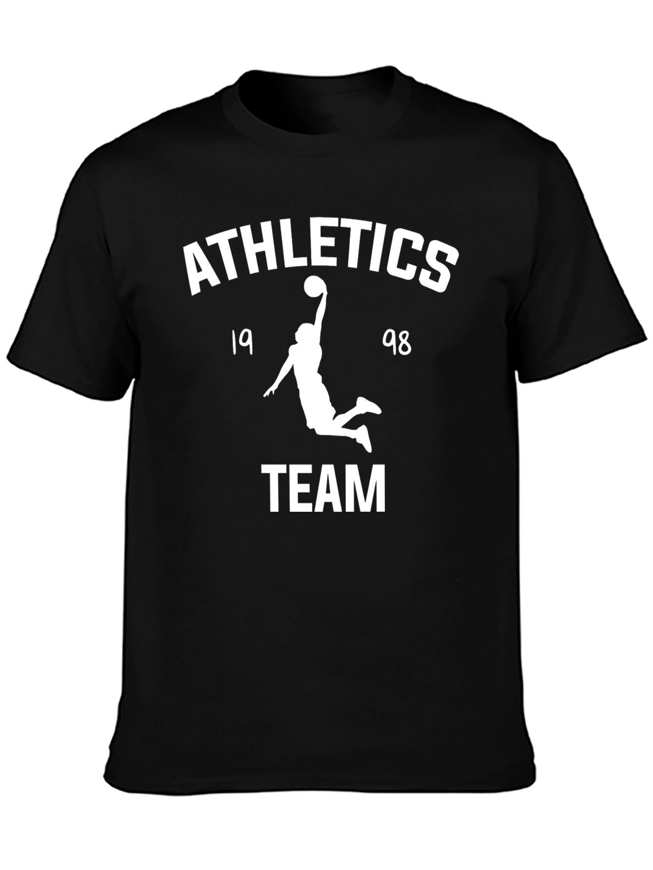 Athletics Team Black Graphic Tee