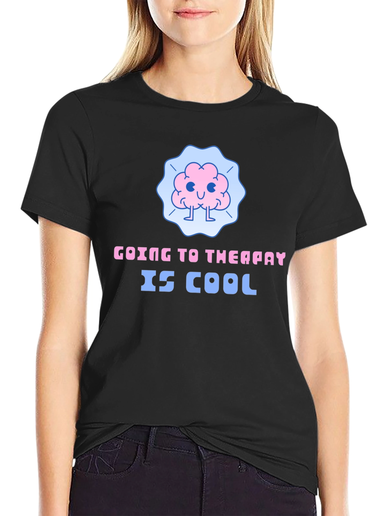 Therapy is Cool Graphic Tee