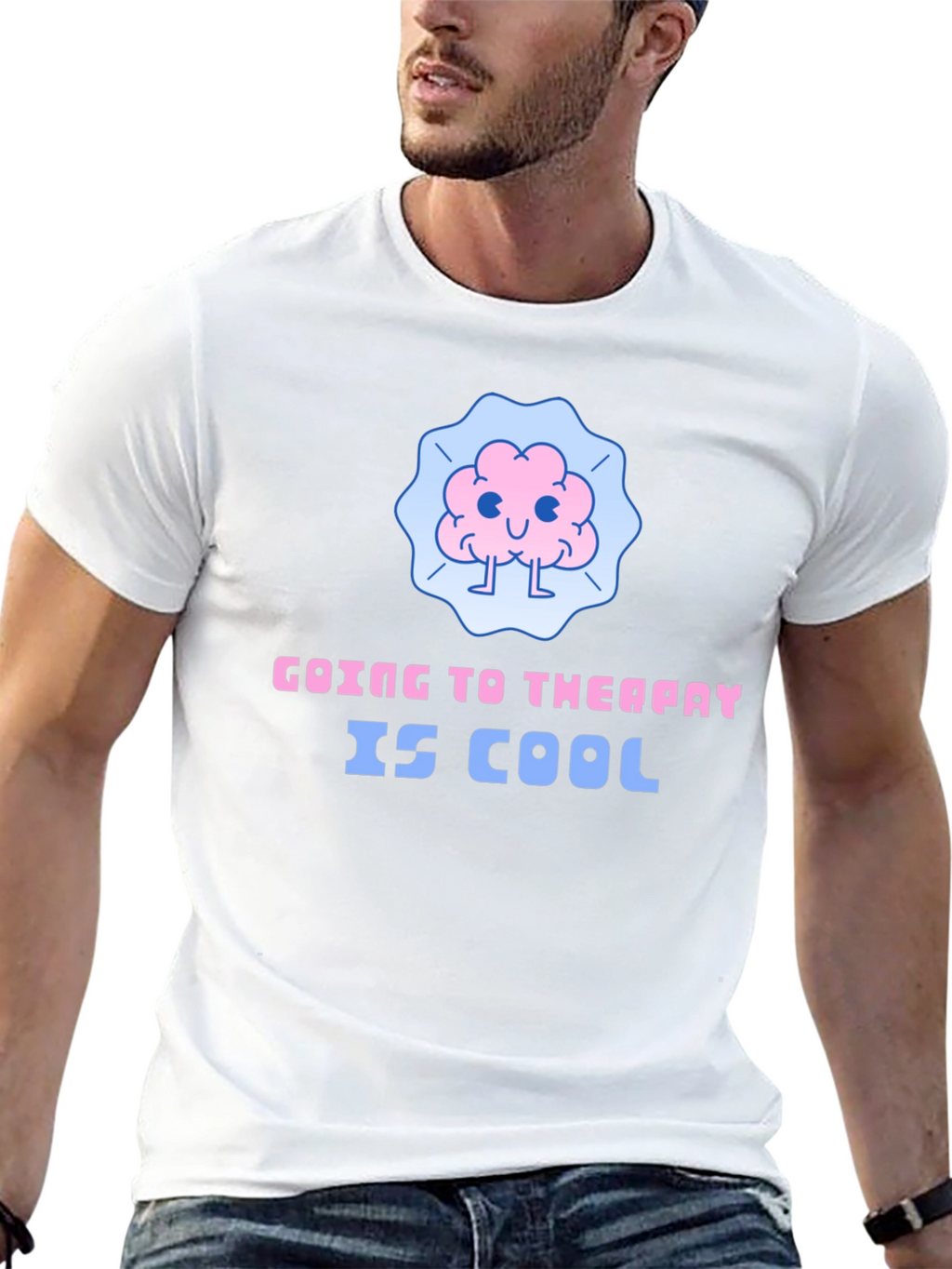 Therapy is Cool Graphic Tee
