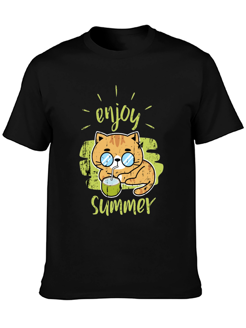Enjoy Summer Cat Tee