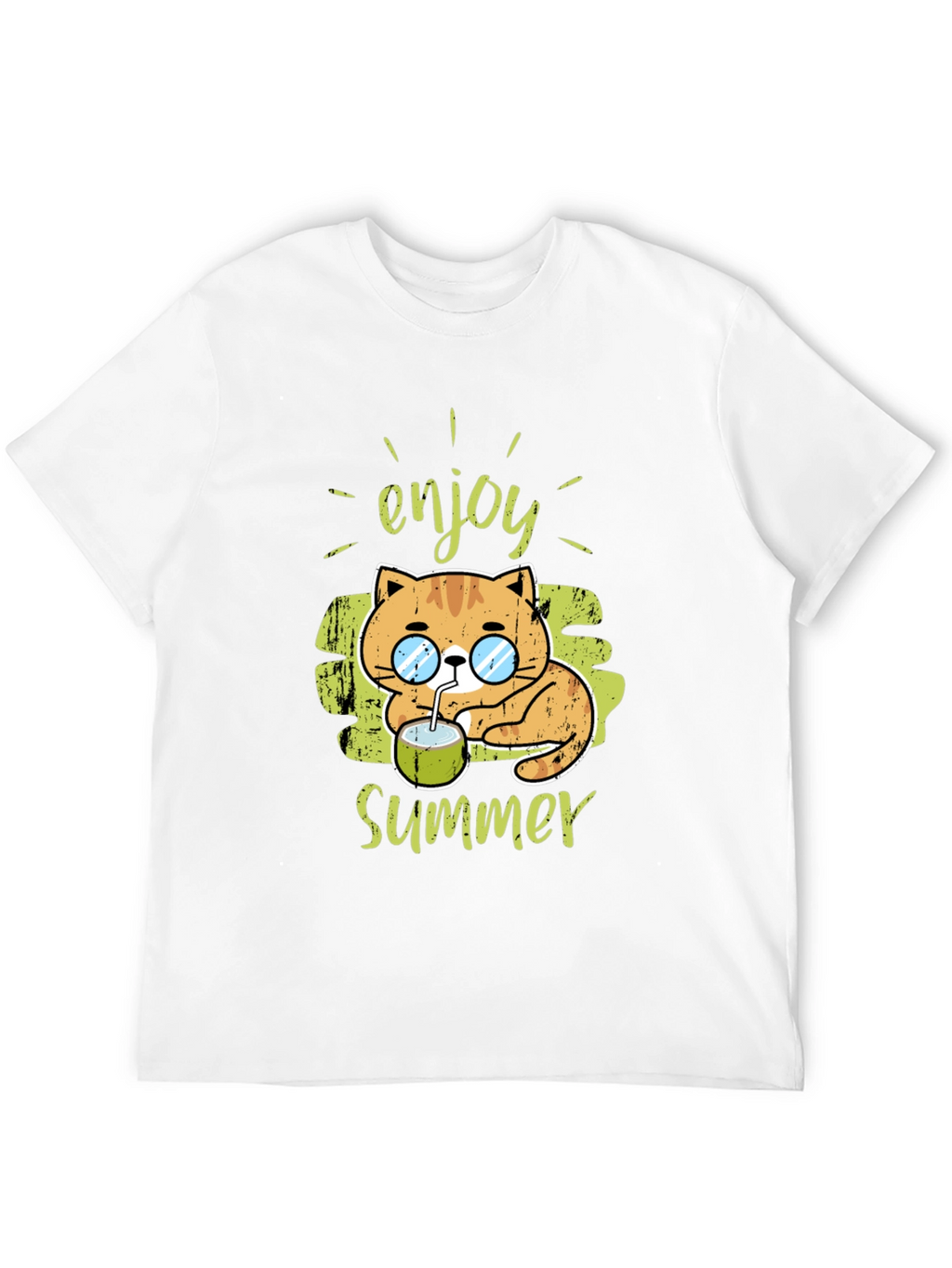 Enjoy Summer Cat Tee