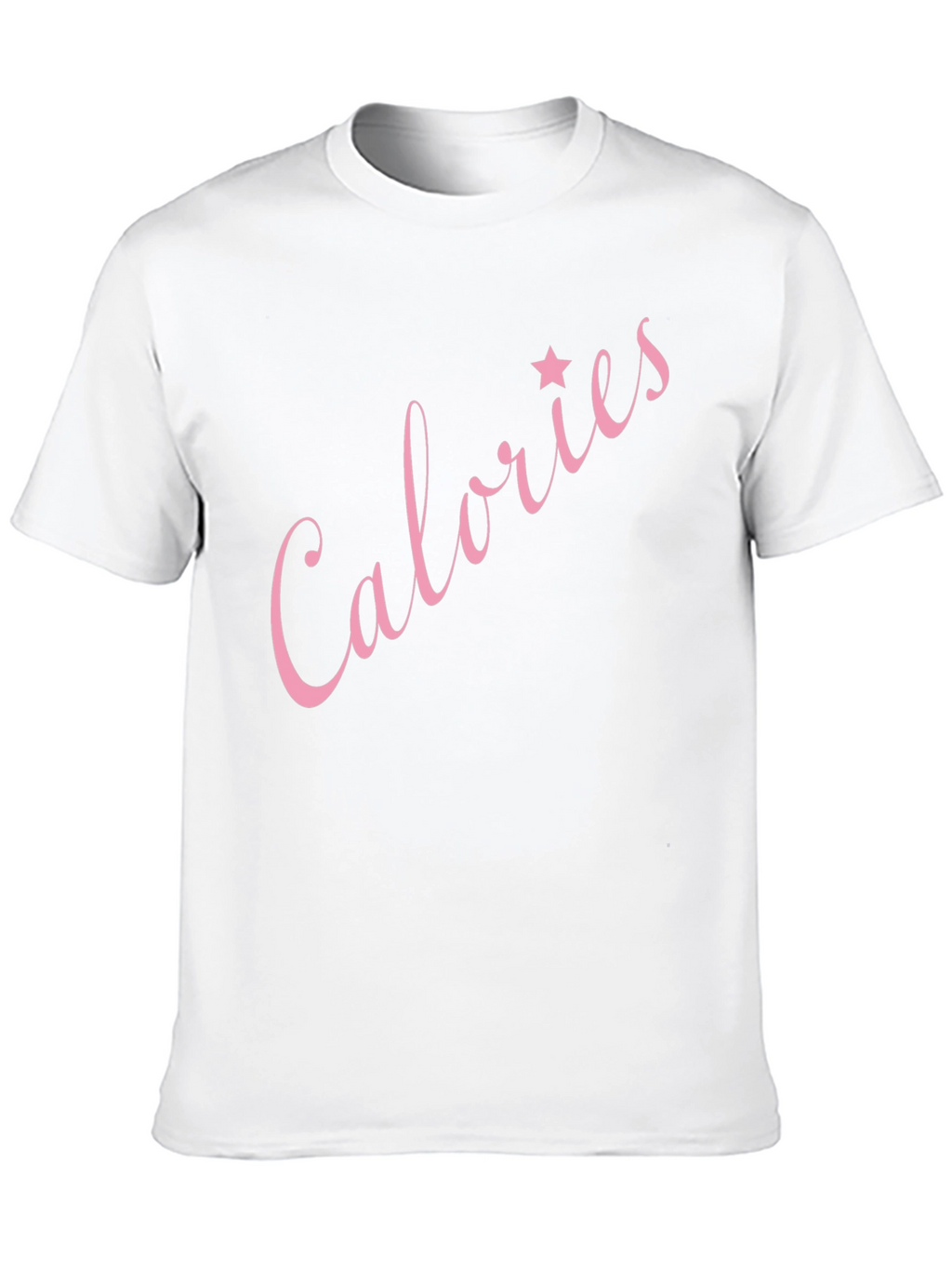Calories Star Graphic Black T-Shirt