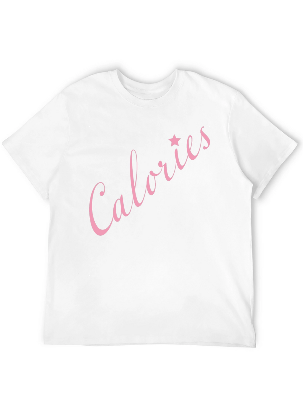 Calories Star Graphic Black T-Shirt