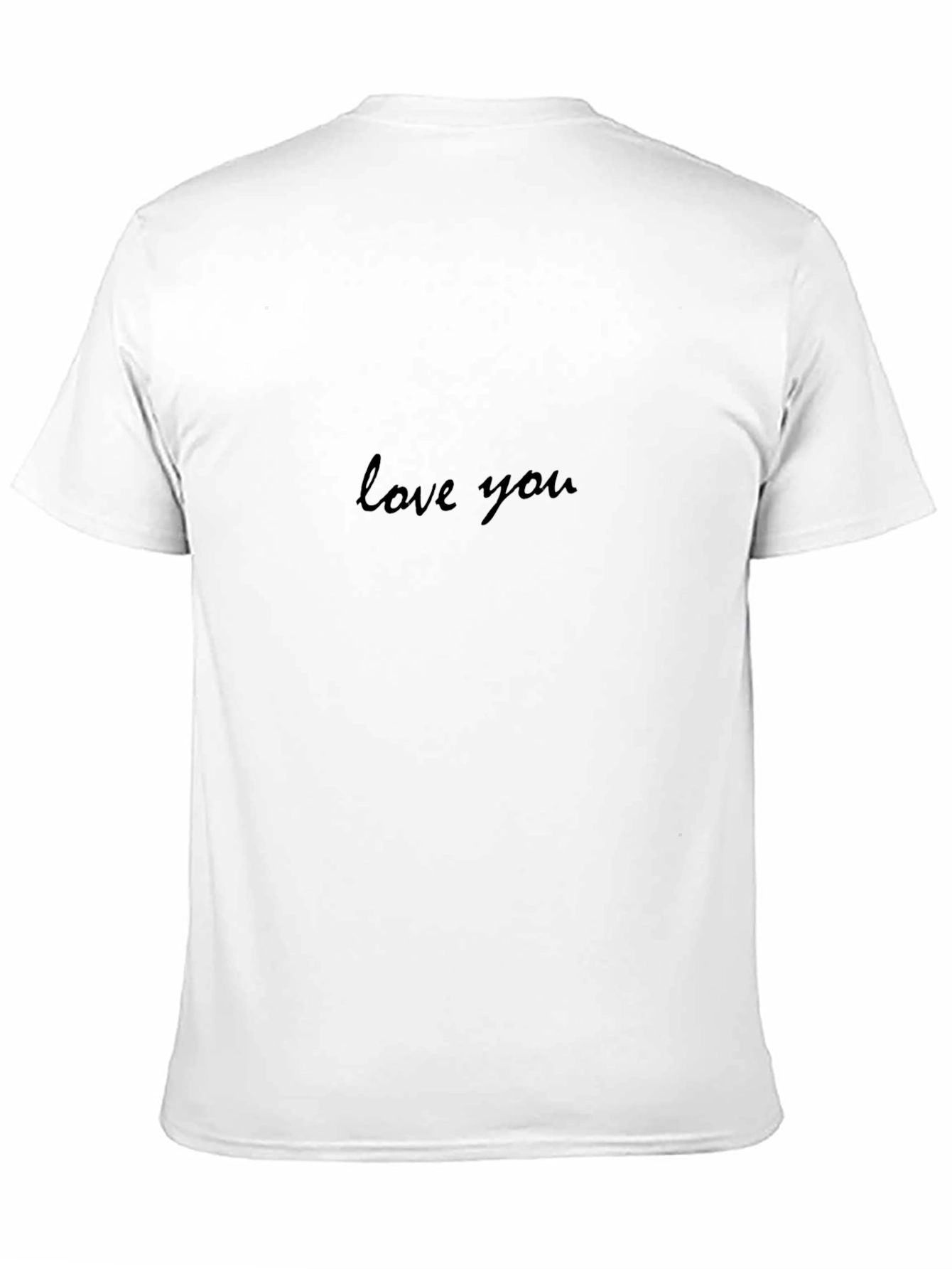 Love You Black Tee - Casual Style