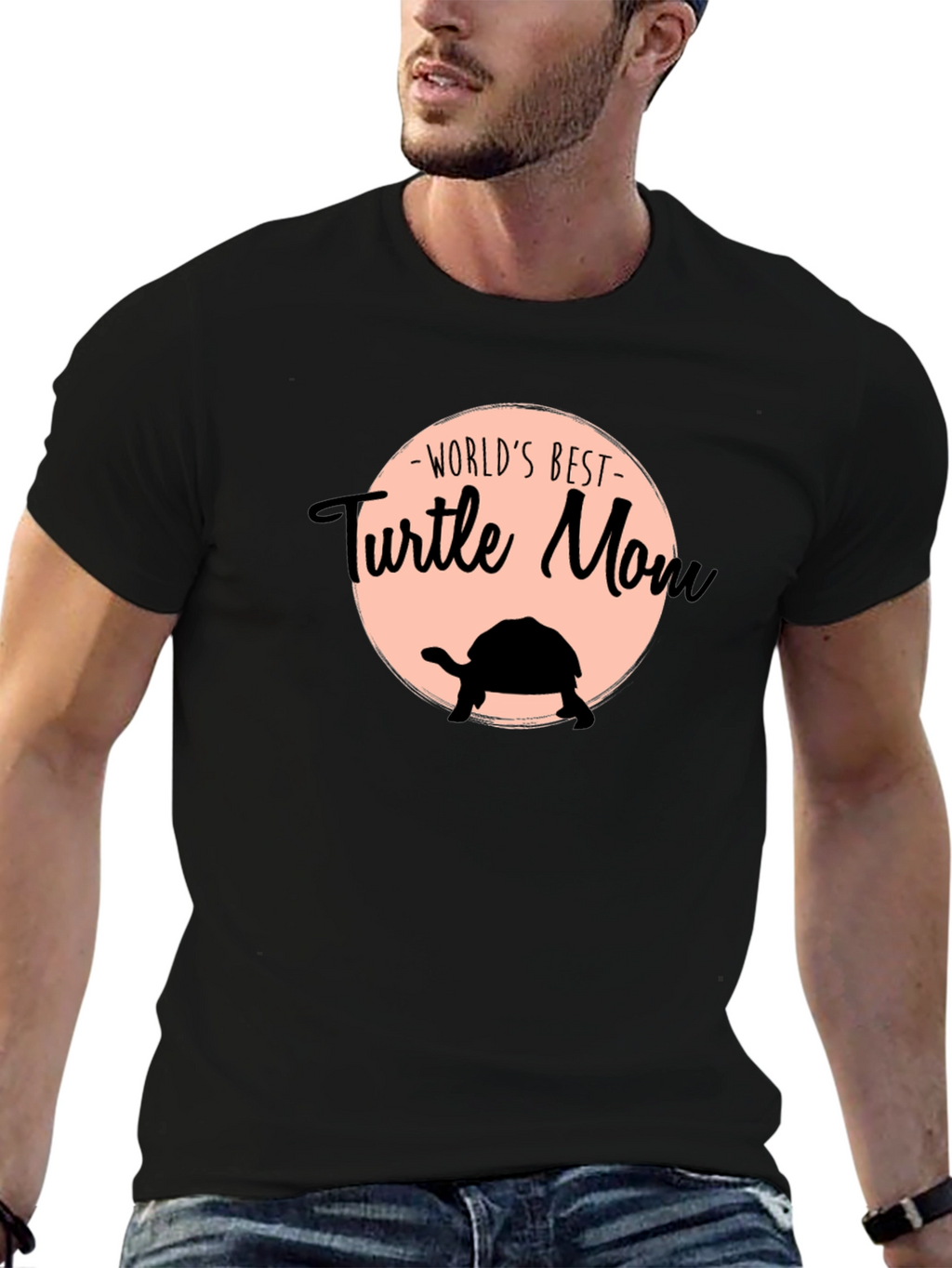 Worlds Best Turtle Mom T-Shirt