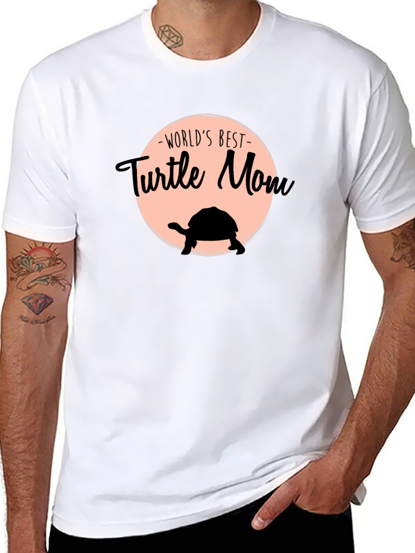 Worlds Best Turtle Mom T-Shirt