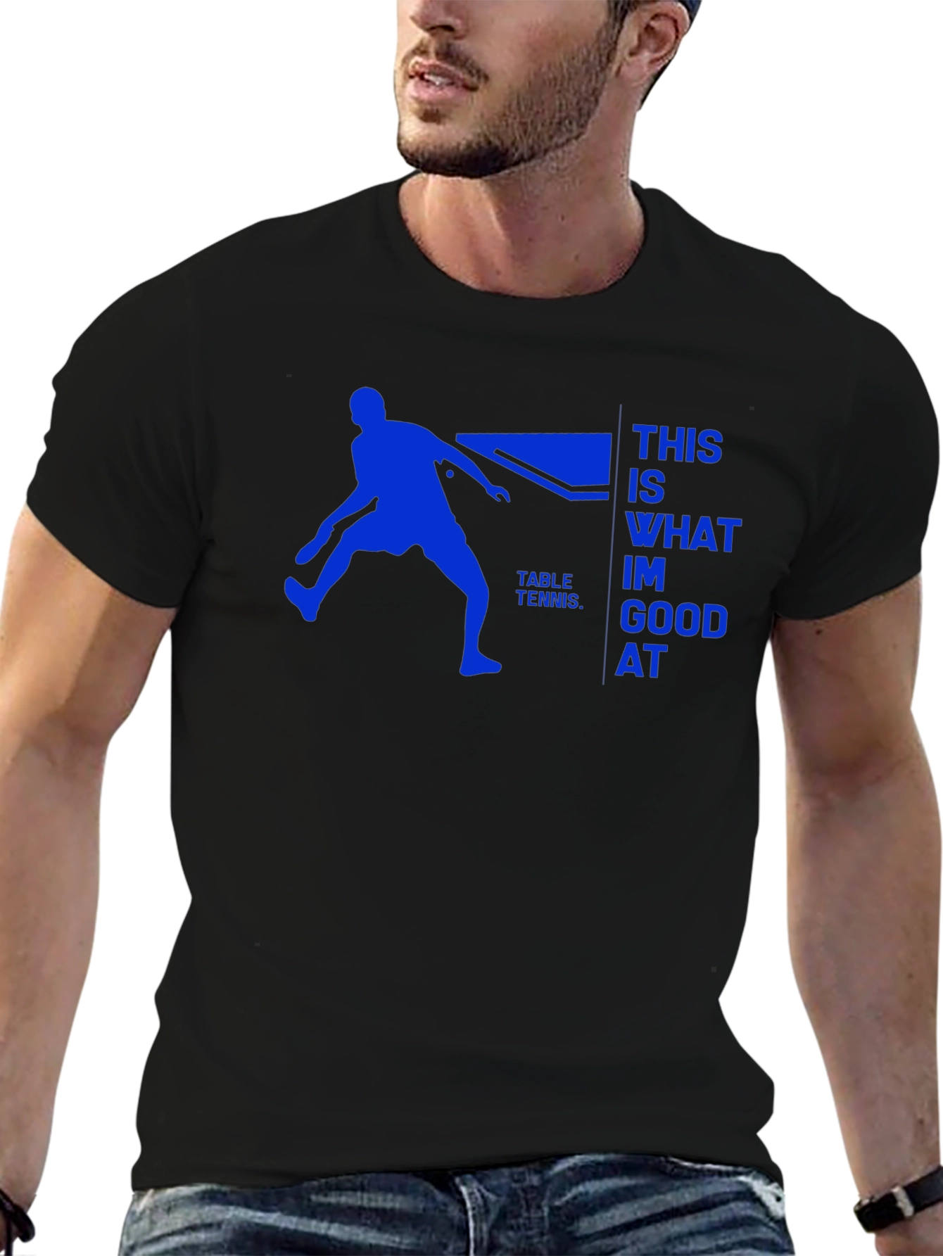 Table Tennis Graphic T-Shirt