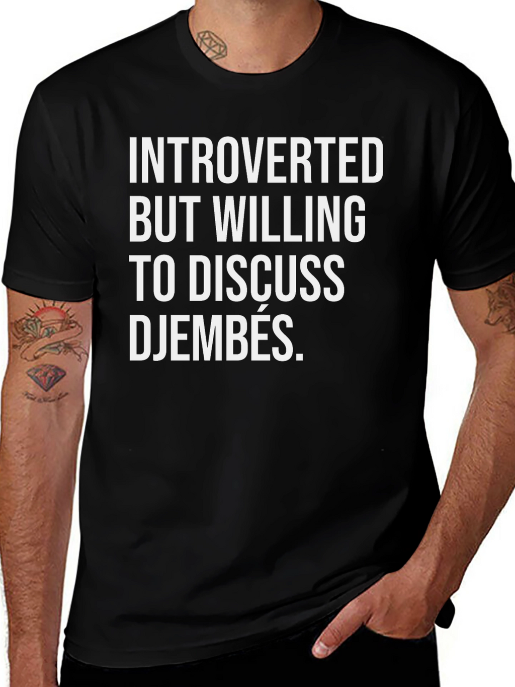 Introverted Djembe Lover T-Shirt