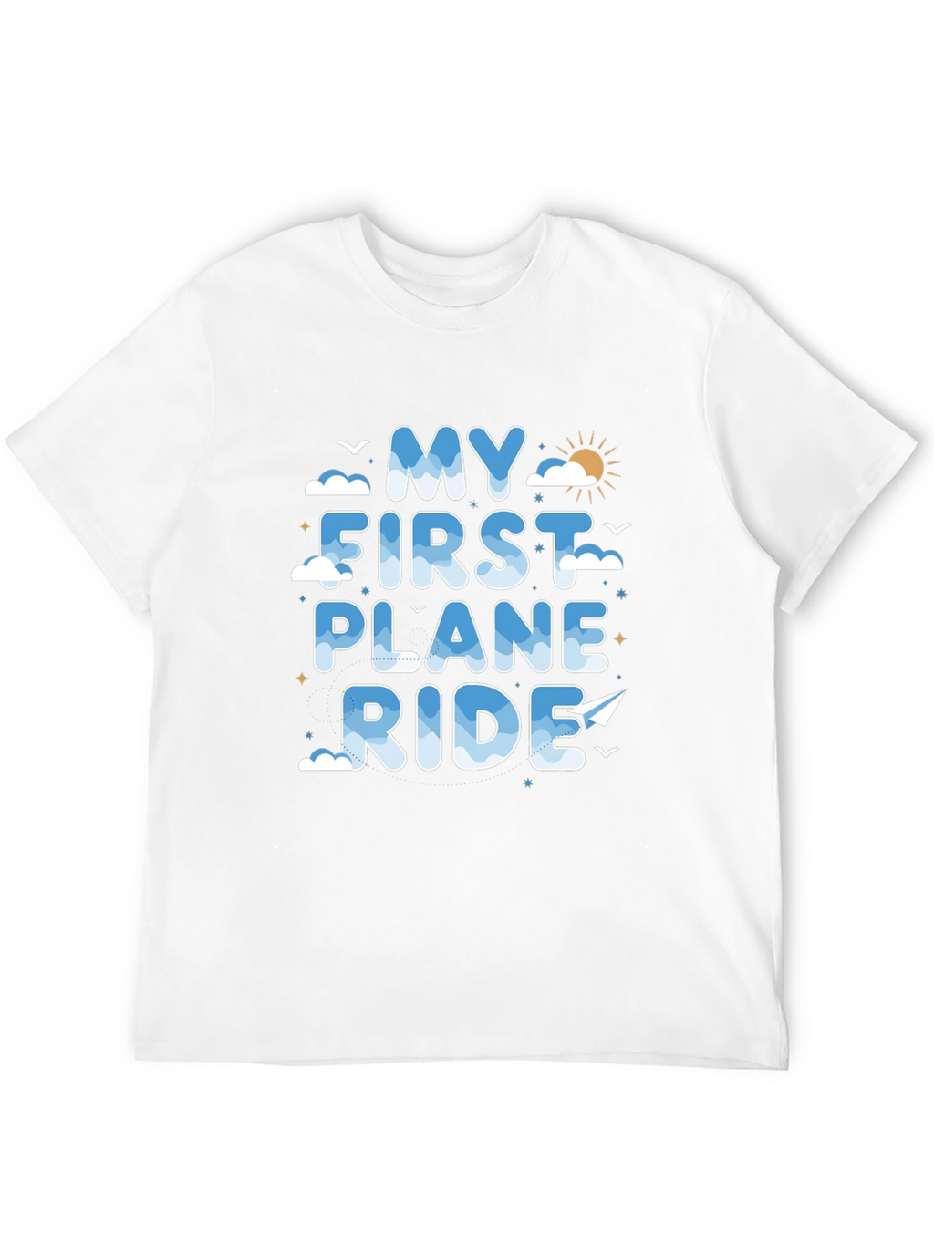 My First Plane Ride Graphic T-Shirt