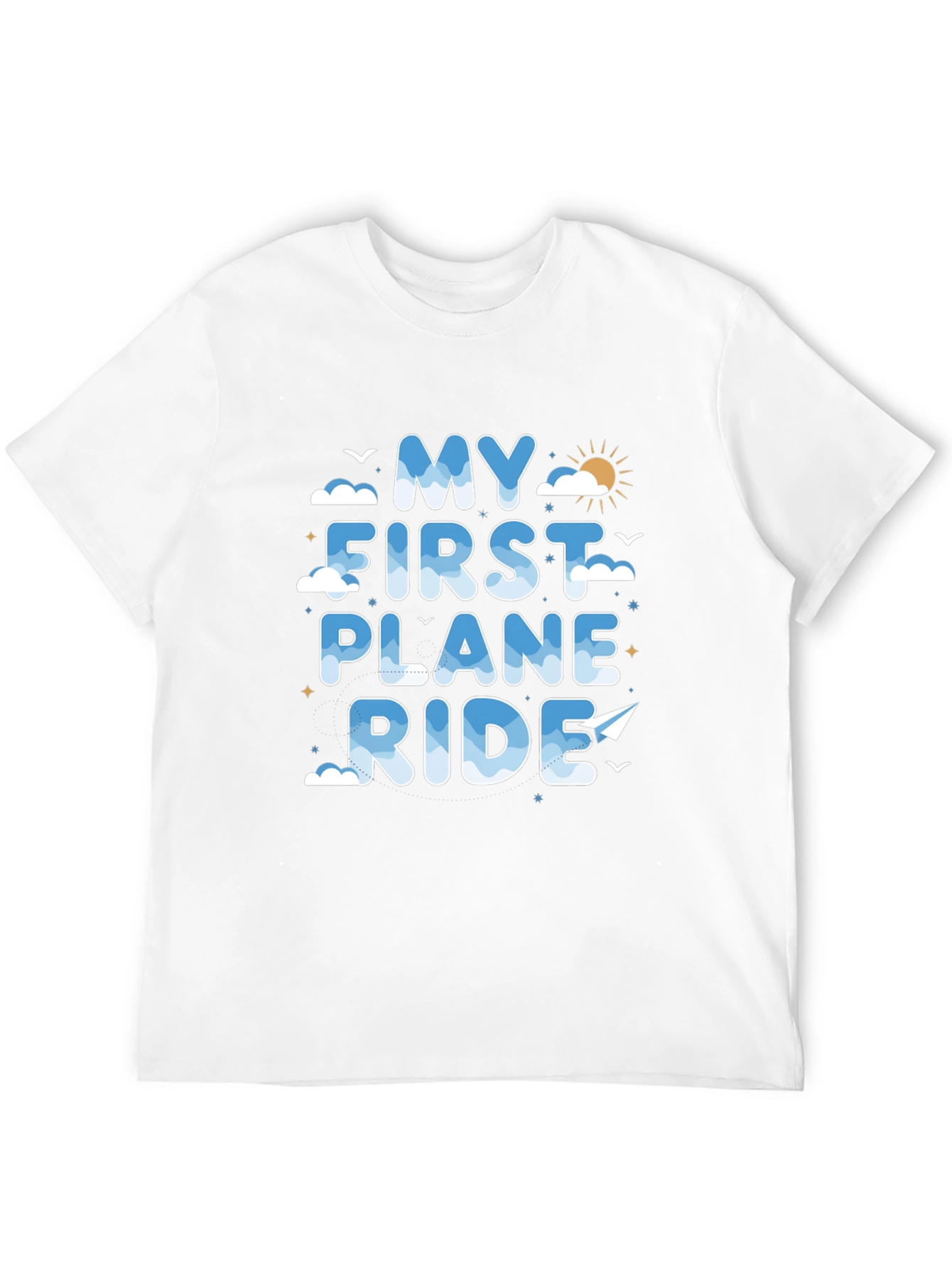 My First Plane Ride Graphic T-Shirt