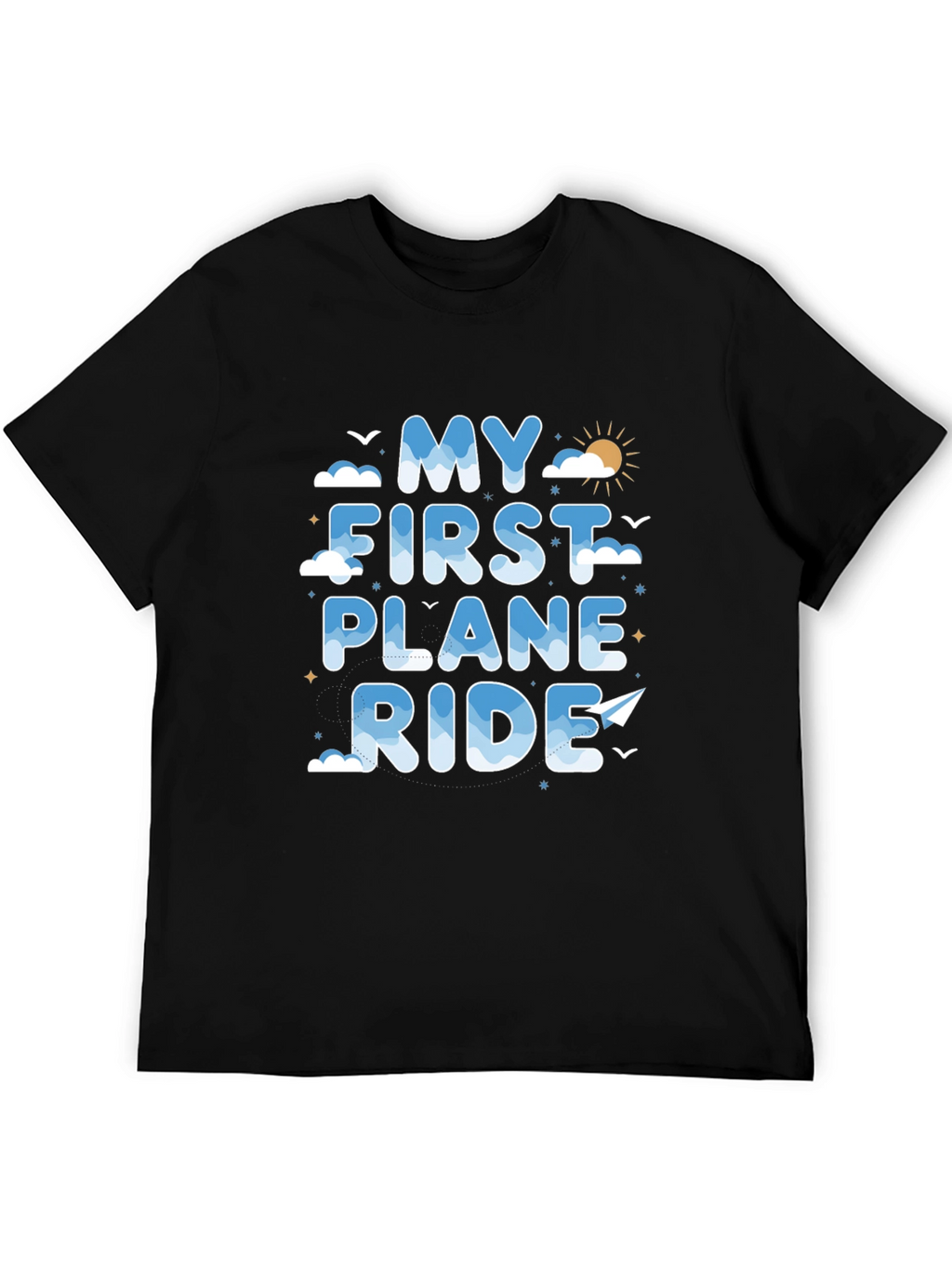 My First Plane Ride Graphic T-Shirt