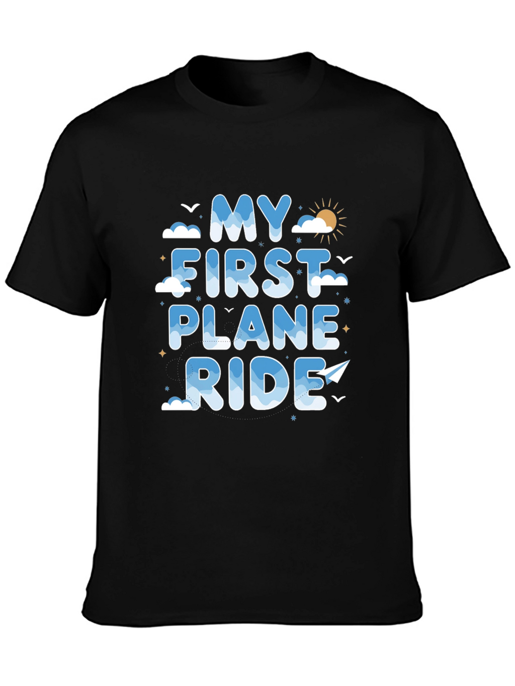 My First Plane Ride Graphic T-Shirt