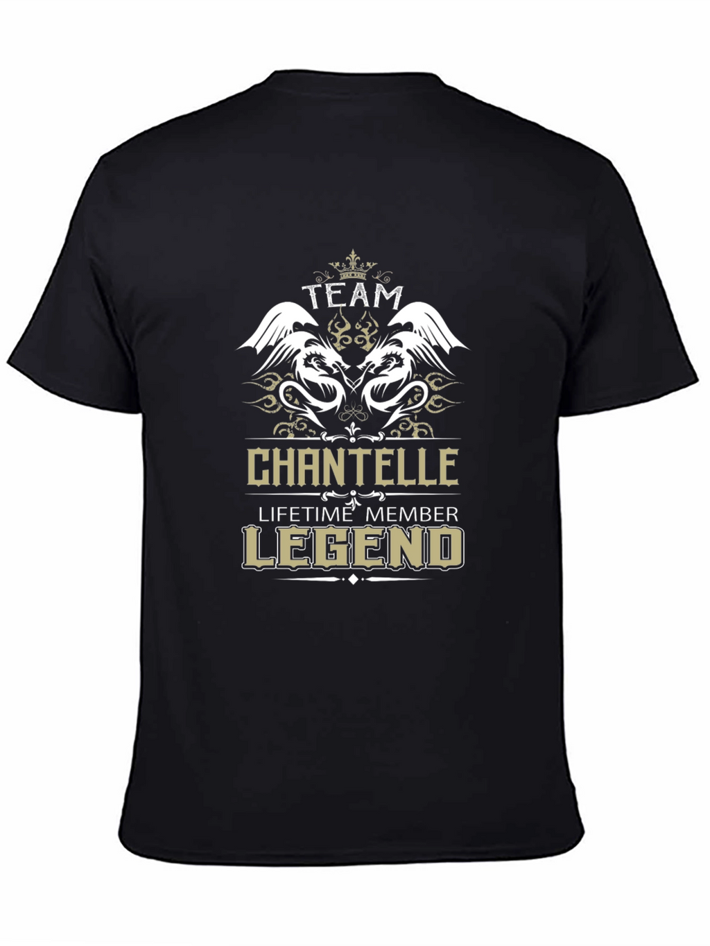 Chantelle Team Legend Black Graphic T-Shirt