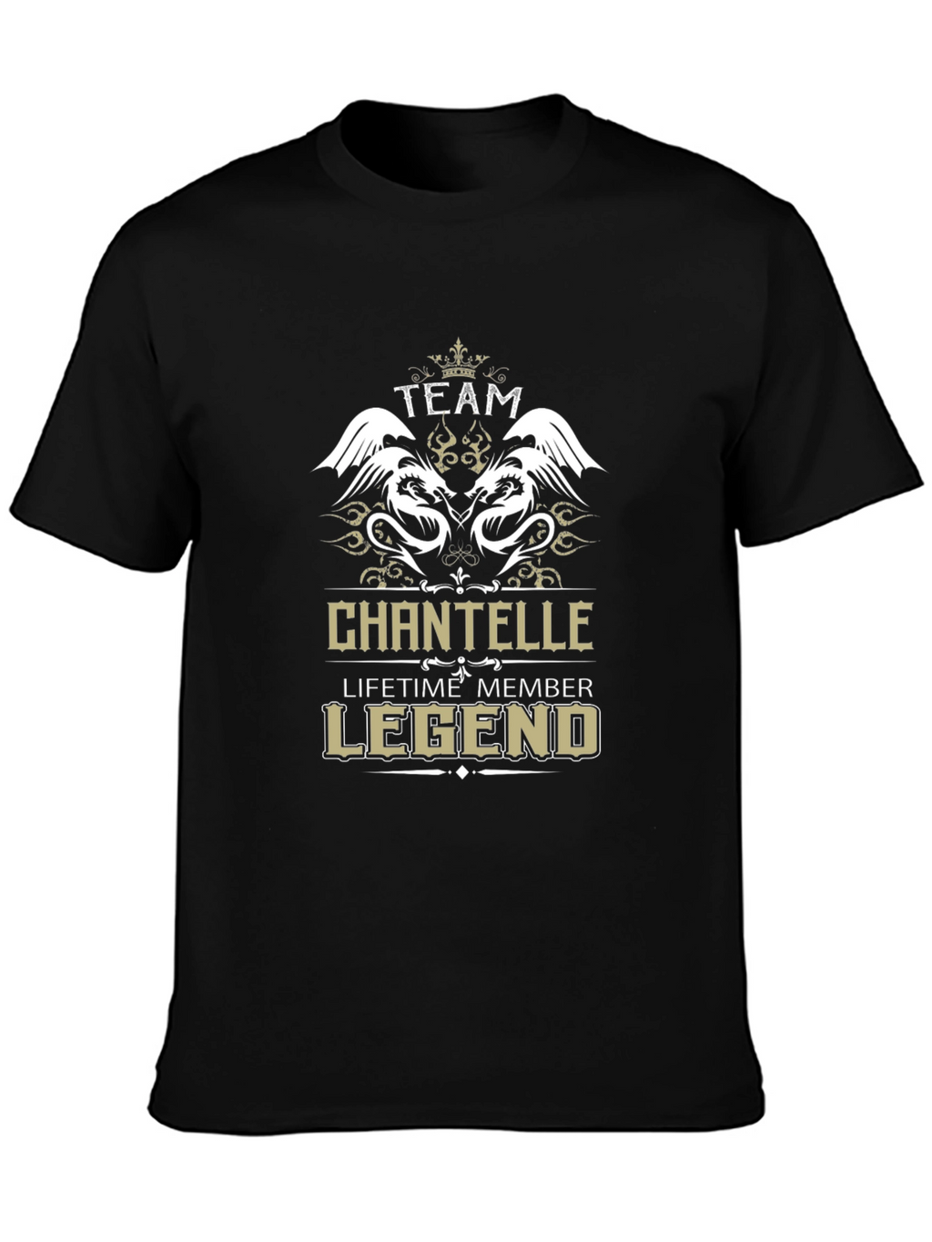 Chantelle Team Legend Black Graphic T-Shirt