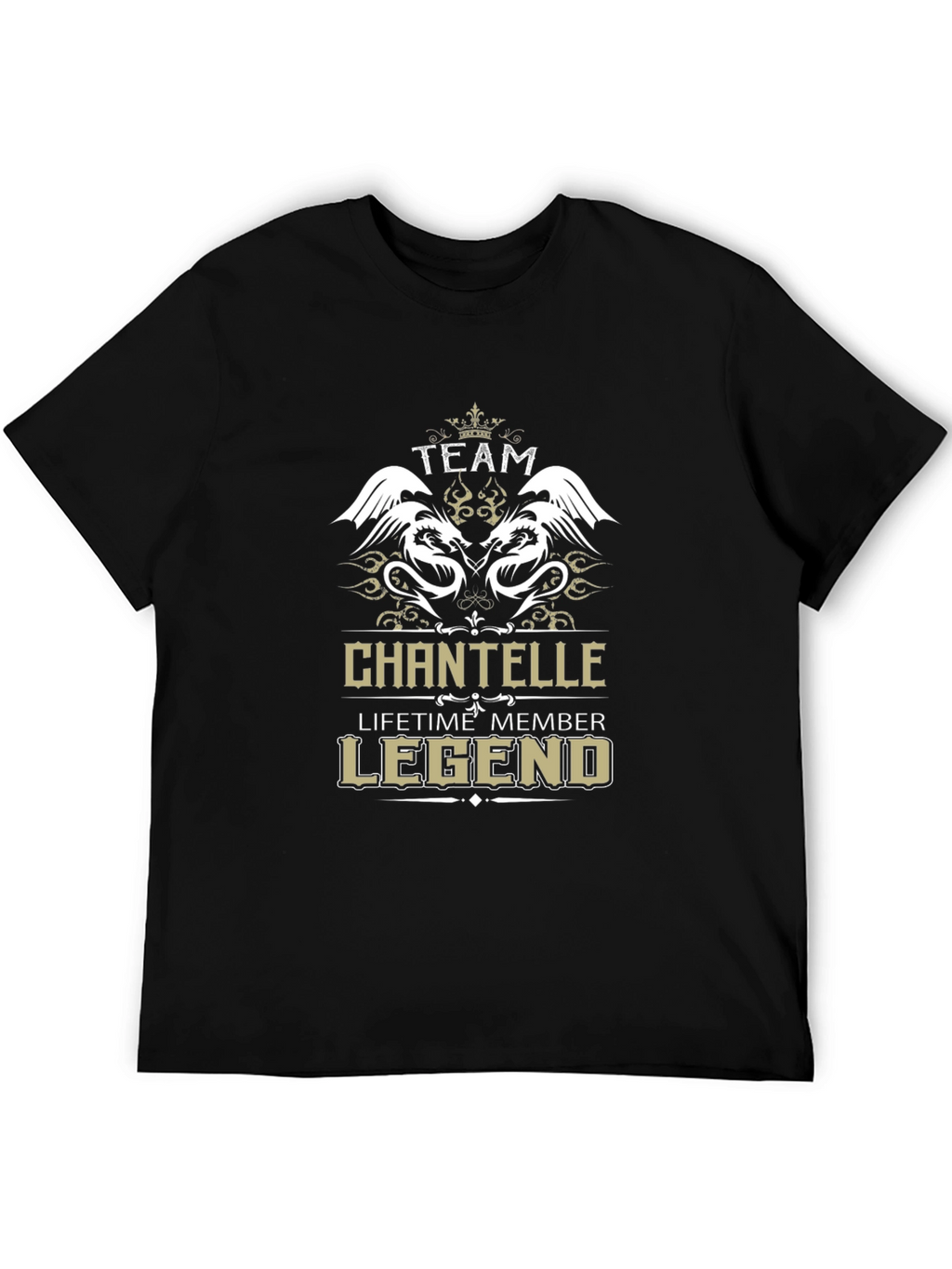 Chantelle Team Legend Black Graphic T-Shirt
