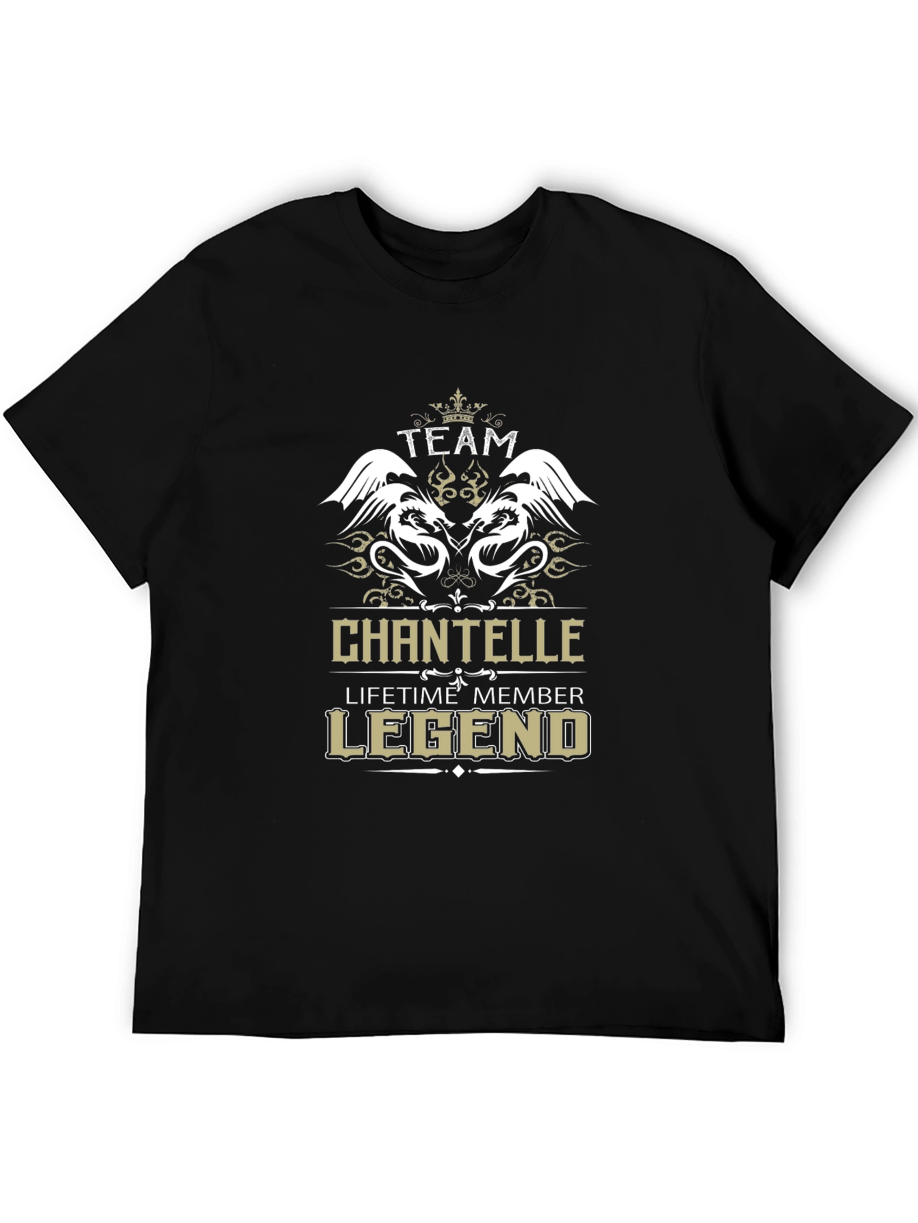 Chantelle Team Legend Black Graphic T-Shirt