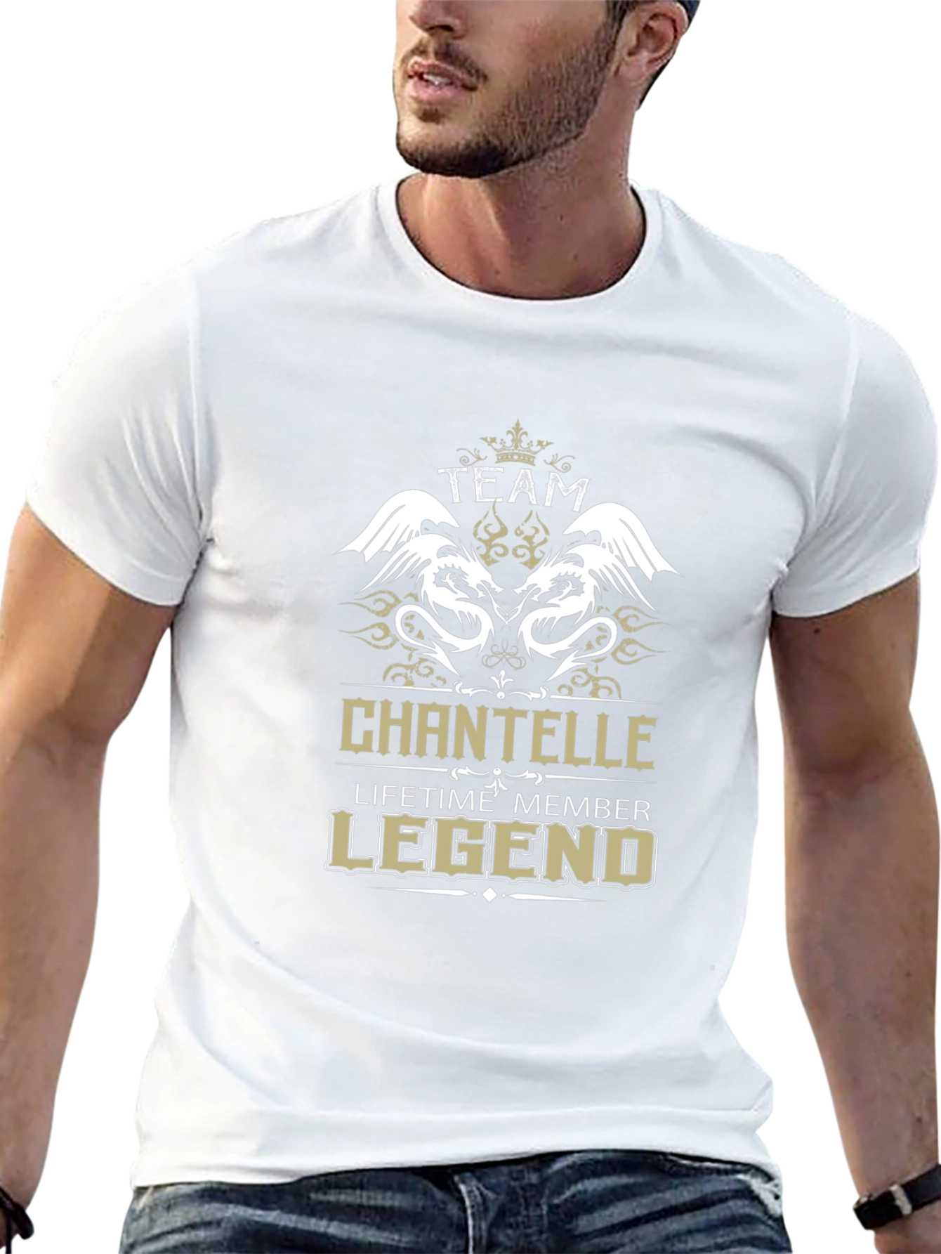Chantelle Team Legend Black Graphic T-Shirt