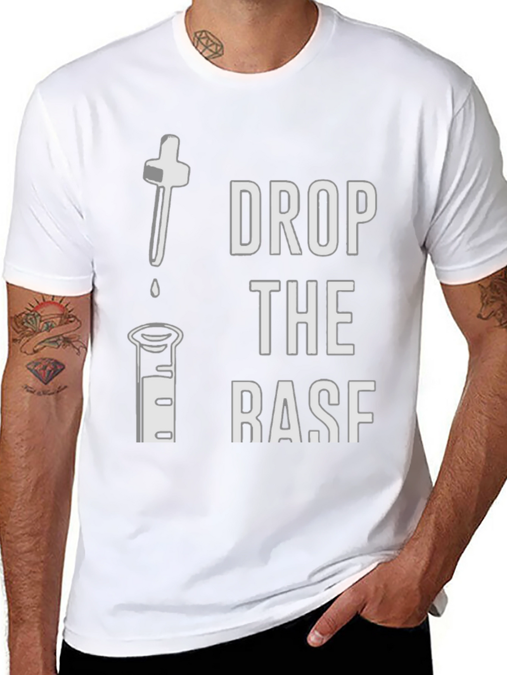 Drop The RASF Black Graphic Tee