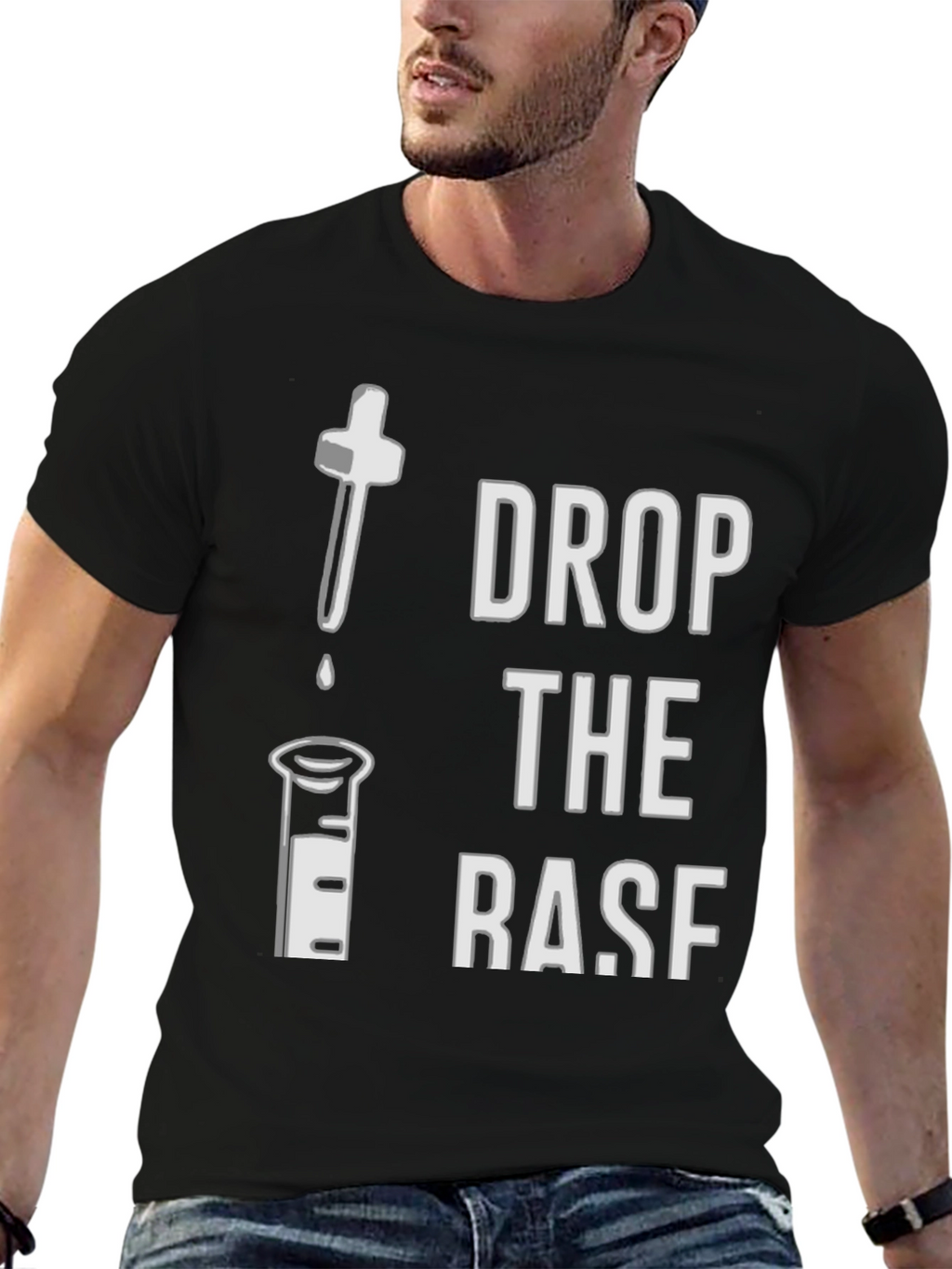 Drop The RASF Black Graphic Tee
