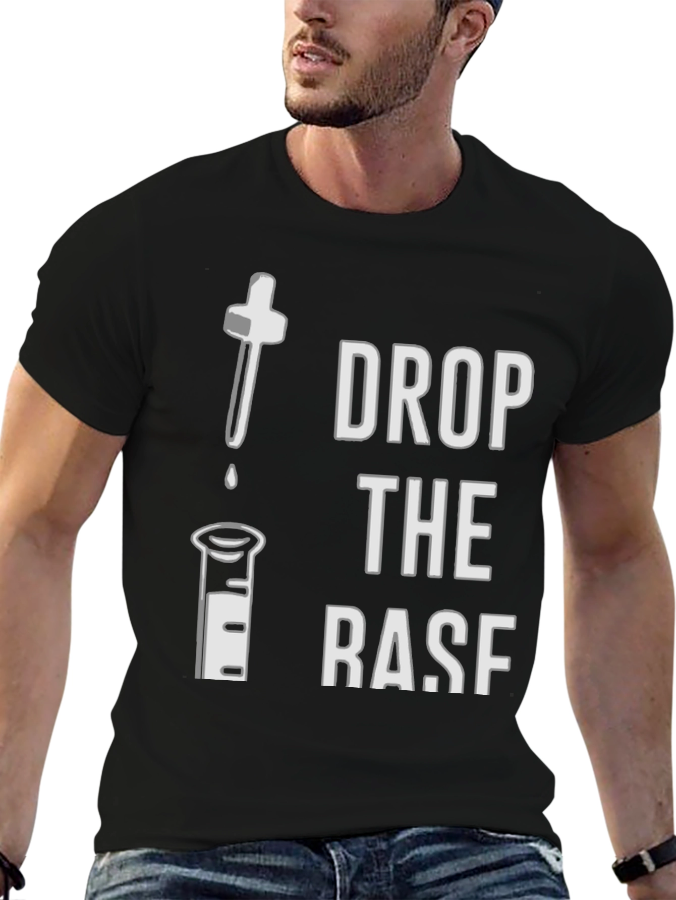 Drop The RASF Black Graphic Tee