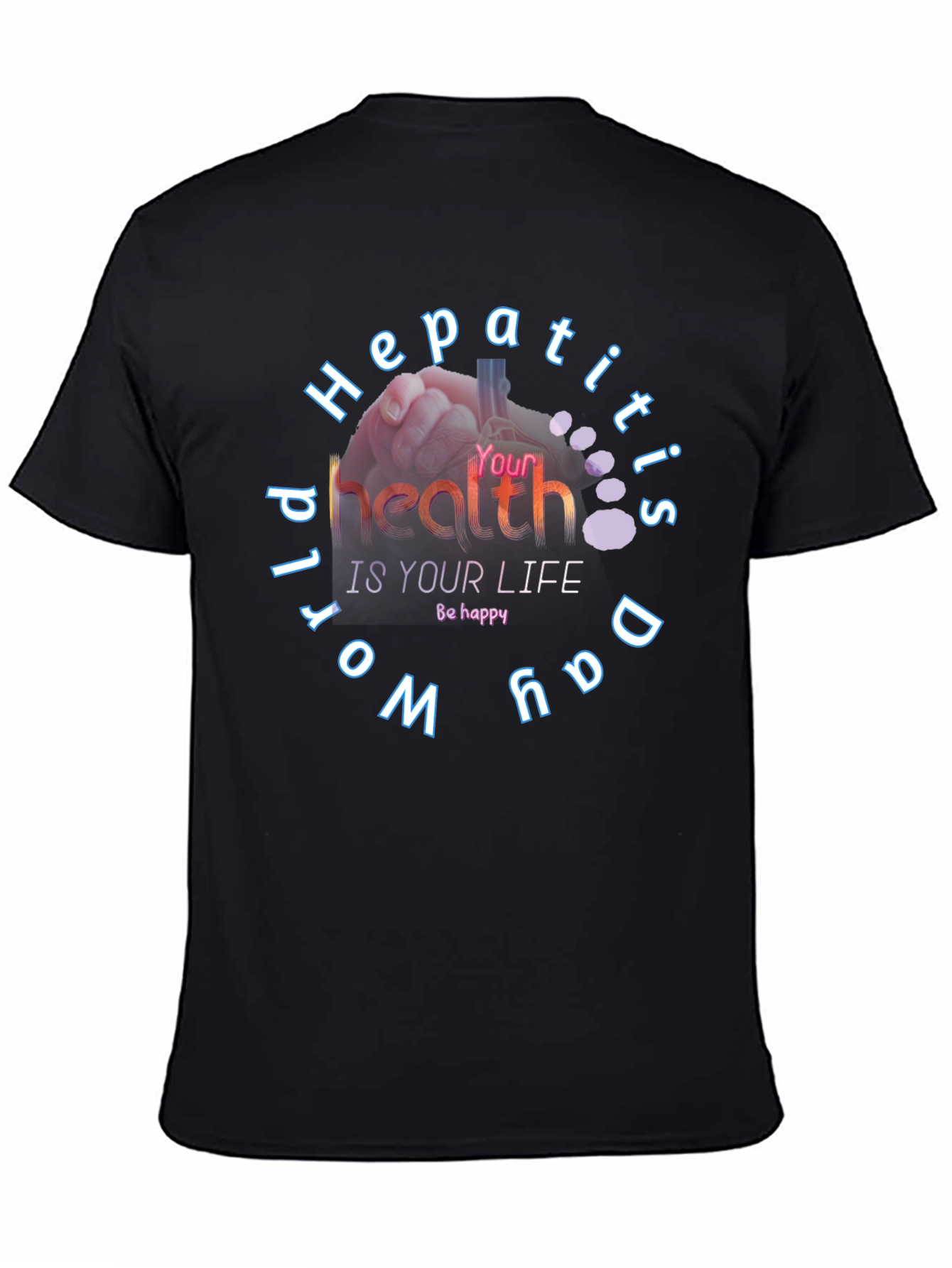 Hepatitis Awareness Graphic Tee - World Hepatitis Day T-Shirt