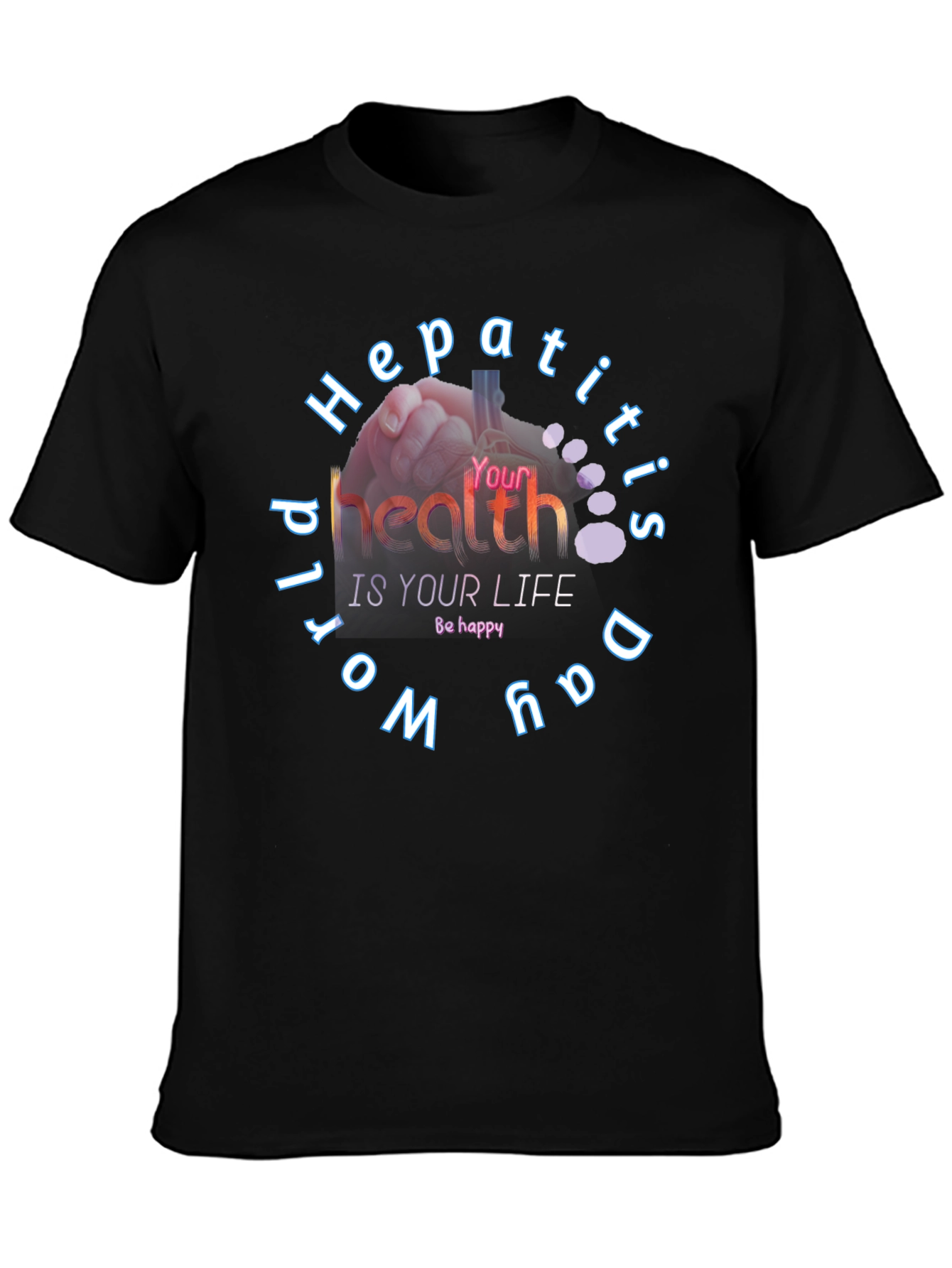 Hepatitis Awareness Graphic Tee - World Hepatitis Day T-Shirt