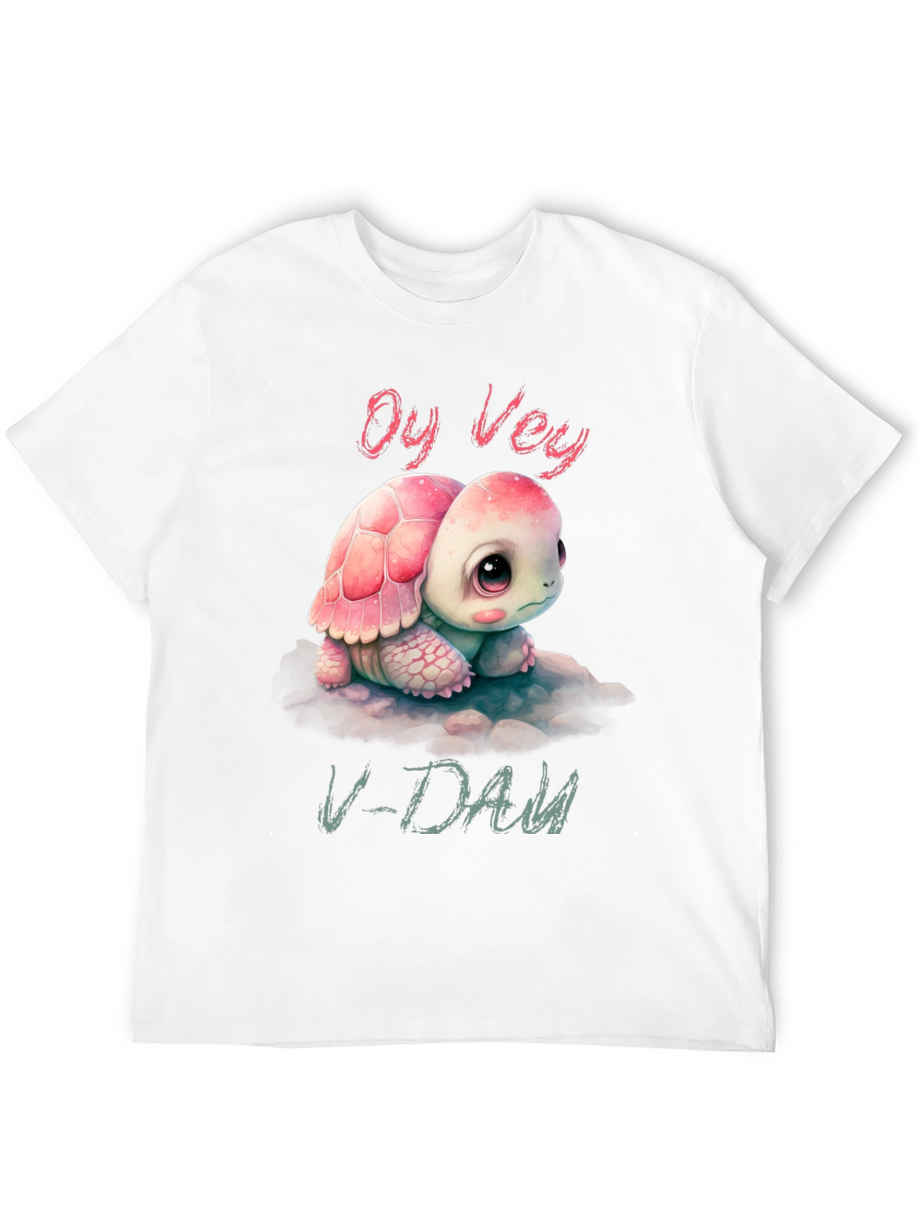 Oy Vey V-Day Turtle T-Shirt