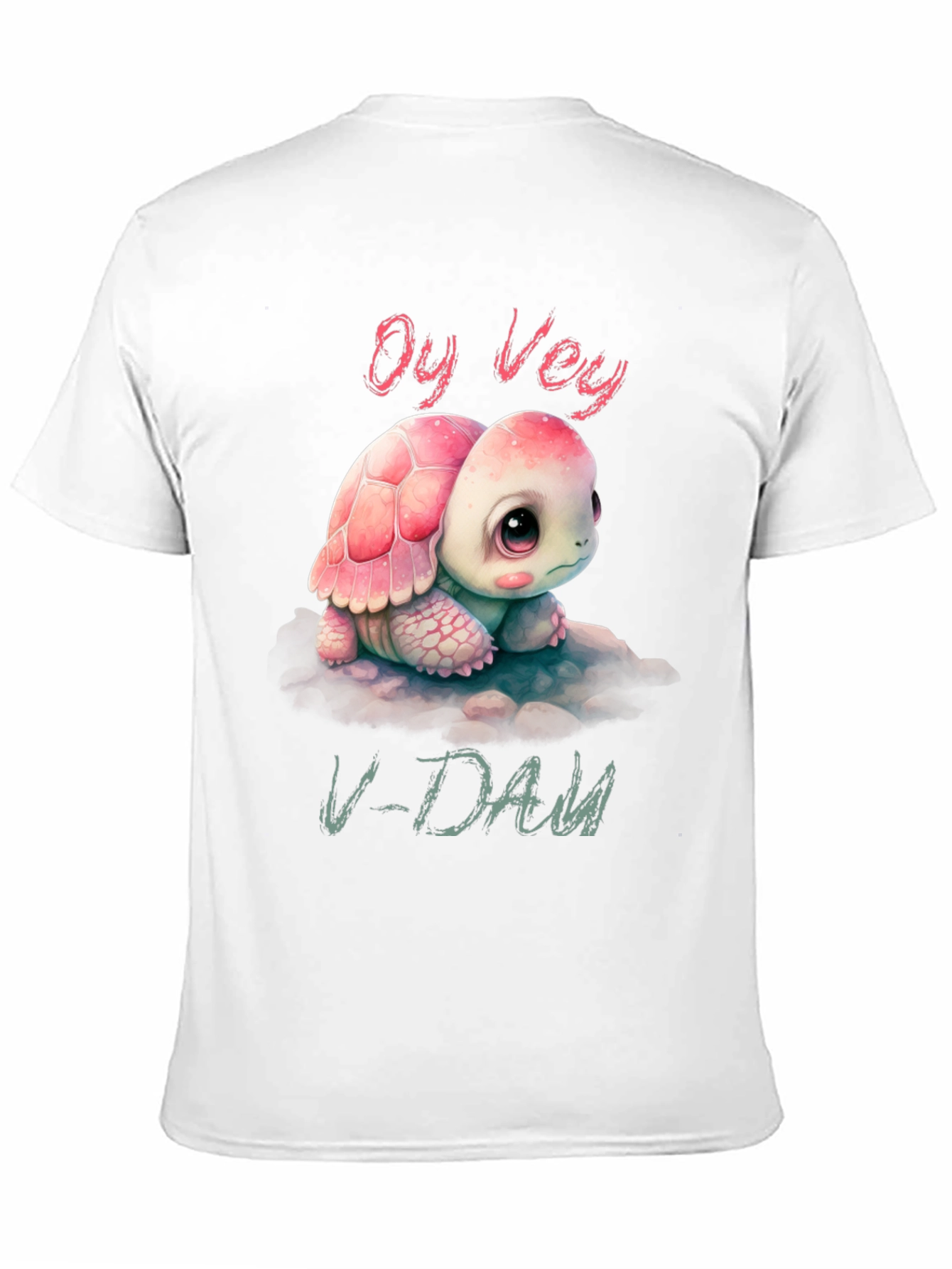 Oy Vey V-Day Turtle T-Shirt