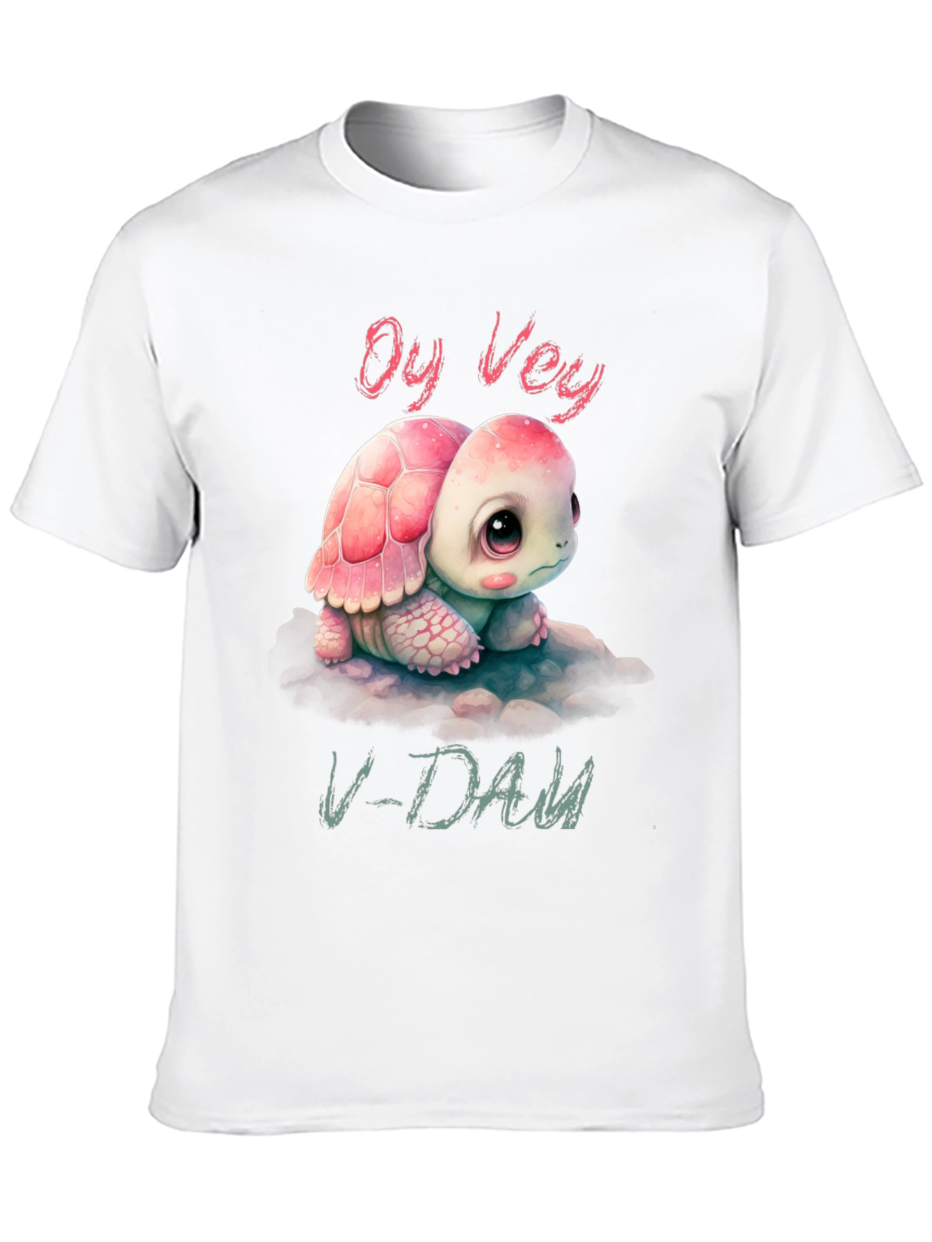 Oy Vey V-Day Turtle T-Shirt