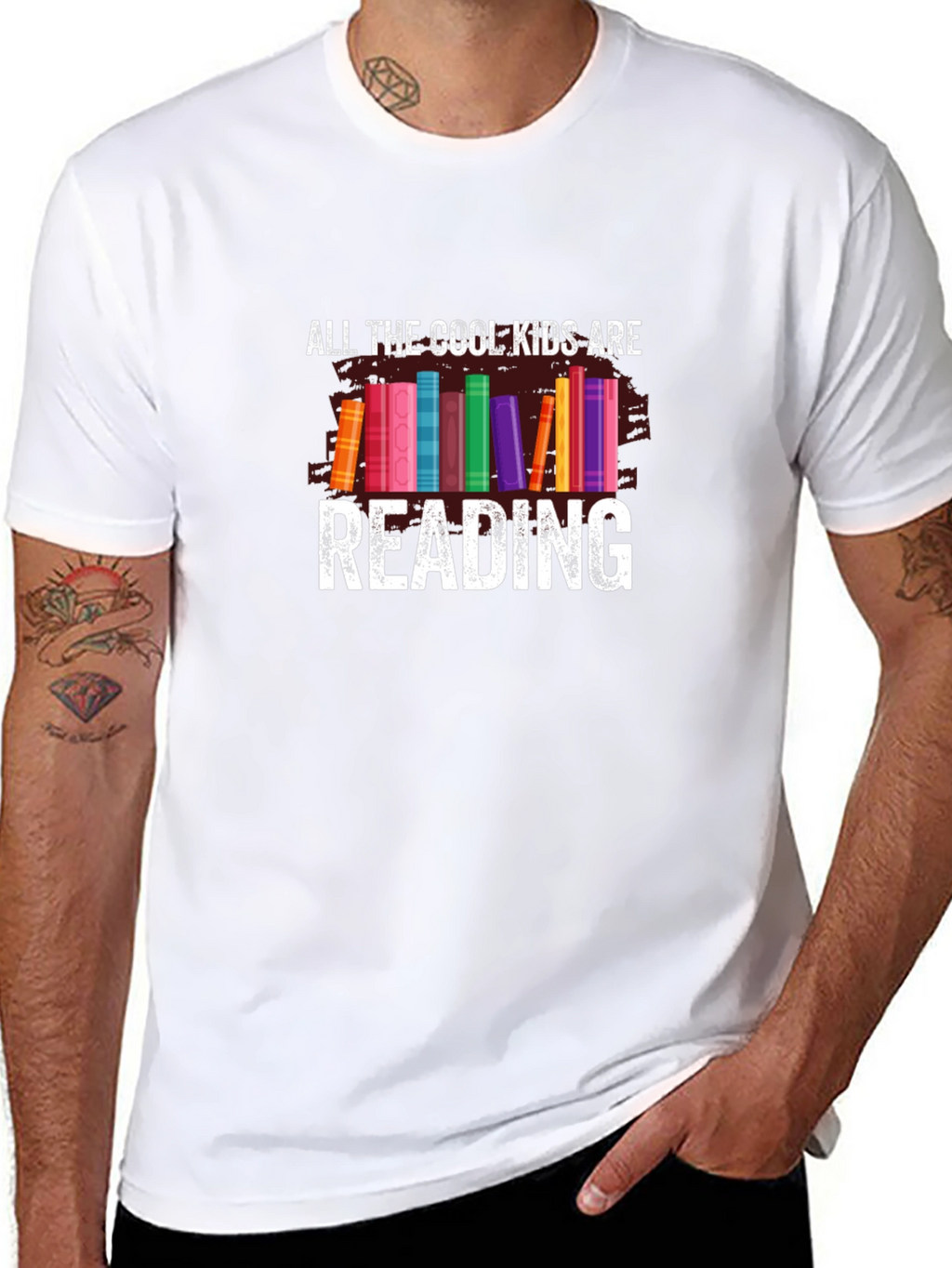 Cool Kids Reading T-Shirt - Bookworm Tee