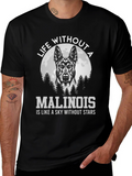 Malinois Dog Lover T-Shirt - Sky Without Stars