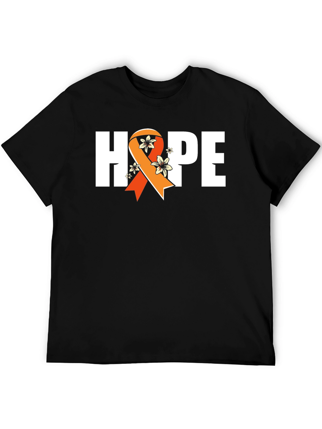 Hope Awareness Ribbon Graphic T-Shirt