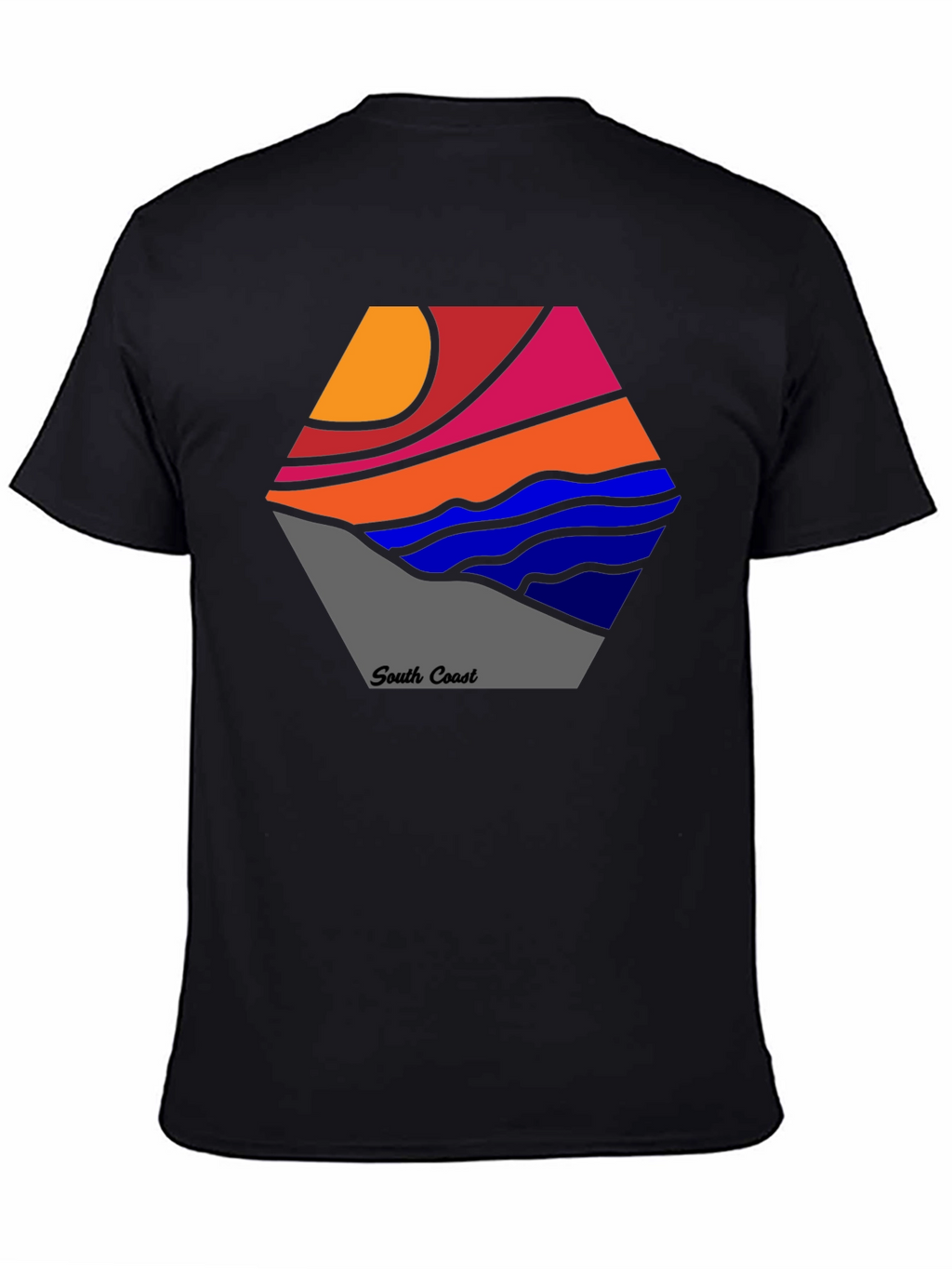 South Coast Graphic Tee - Stylish Cotton Blend Shirt