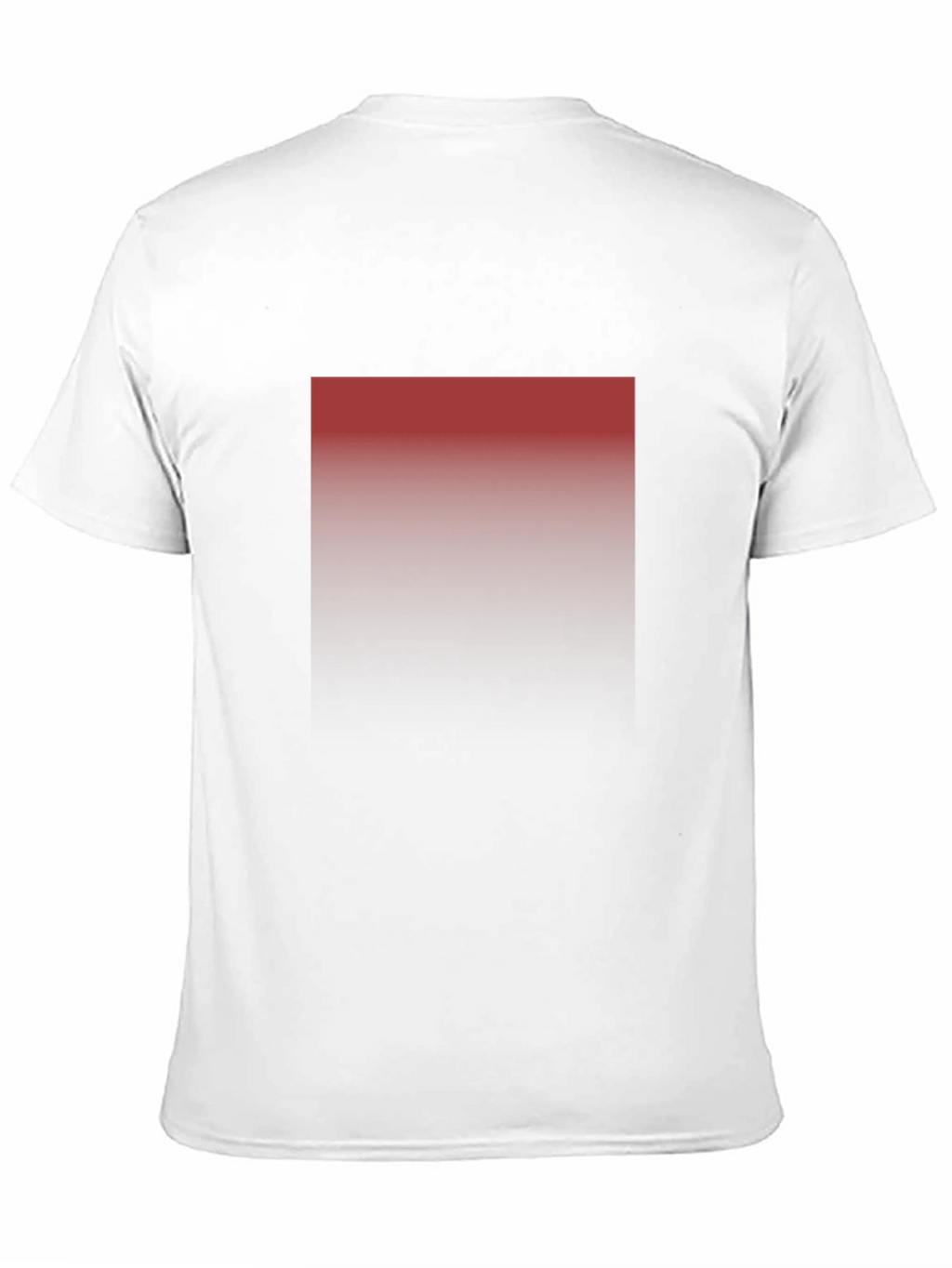 Gradient Square Graphic Black T-Shirt