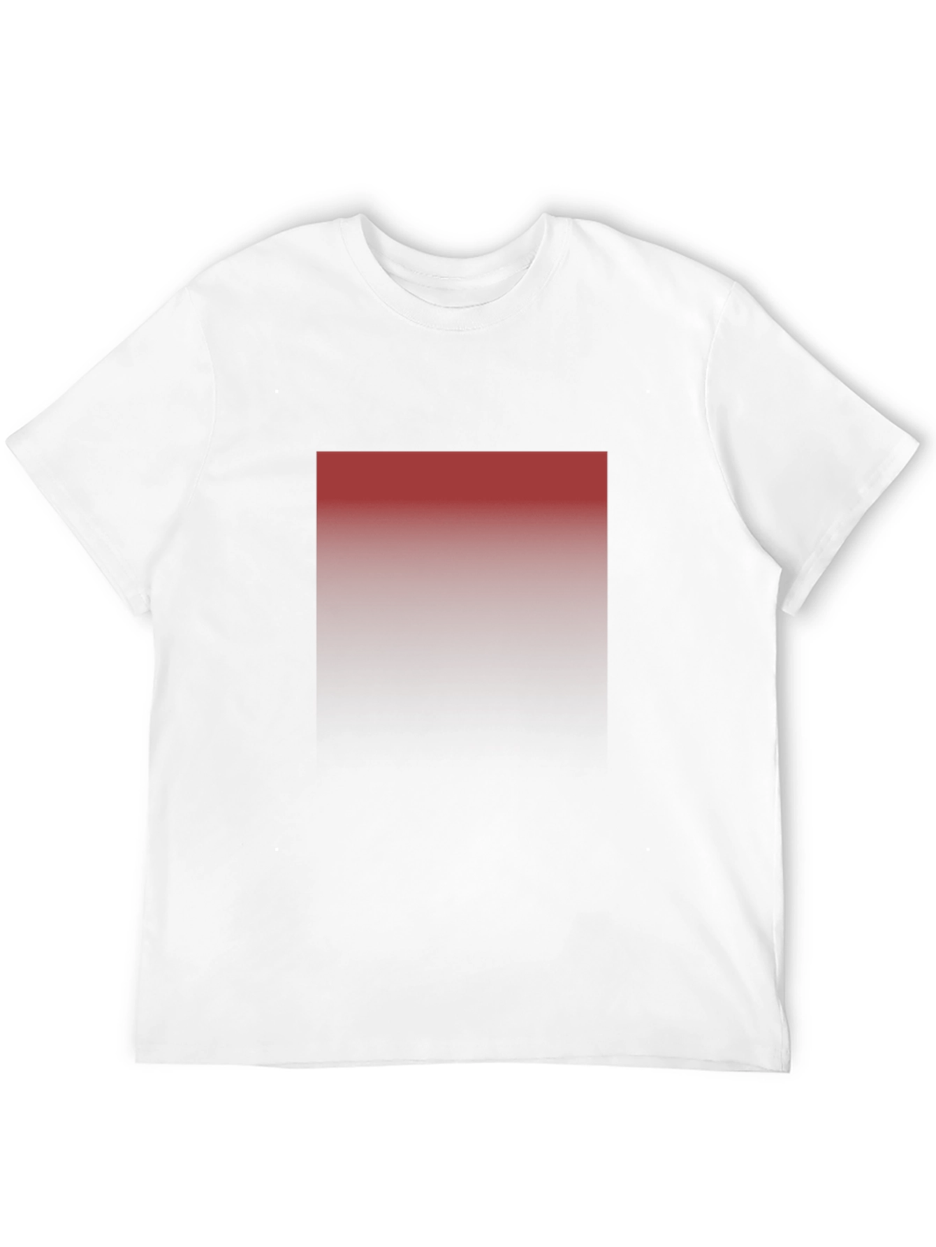 Gradient Square Graphic Black T-Shirt