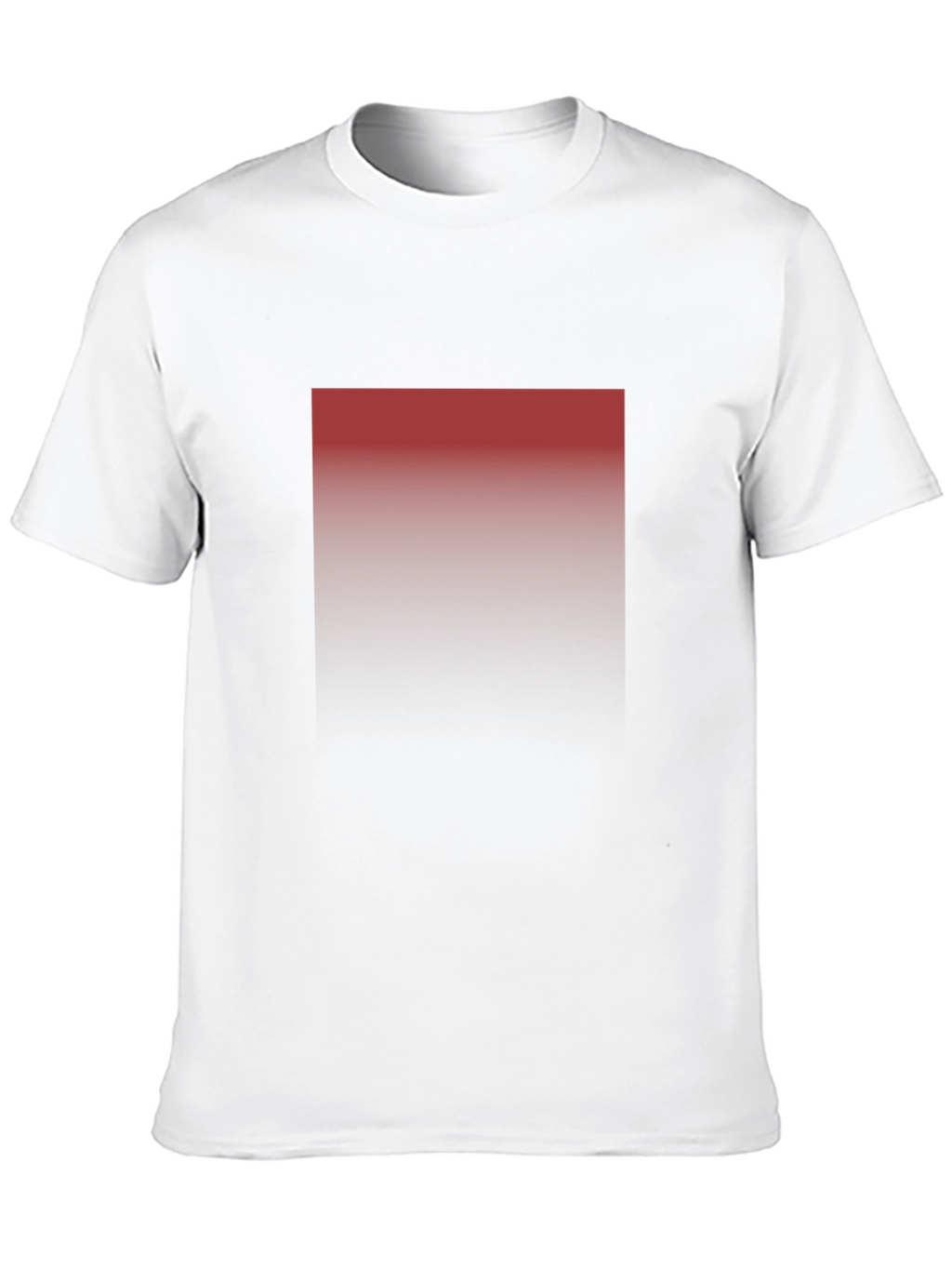 Gradient Square Graphic Black T-Shirt