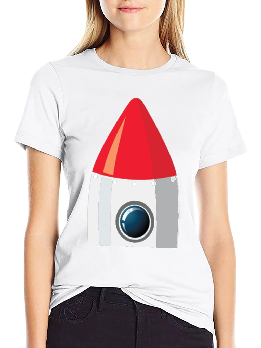 Rocket Graphic T-Shirt - Blast Off in Style!