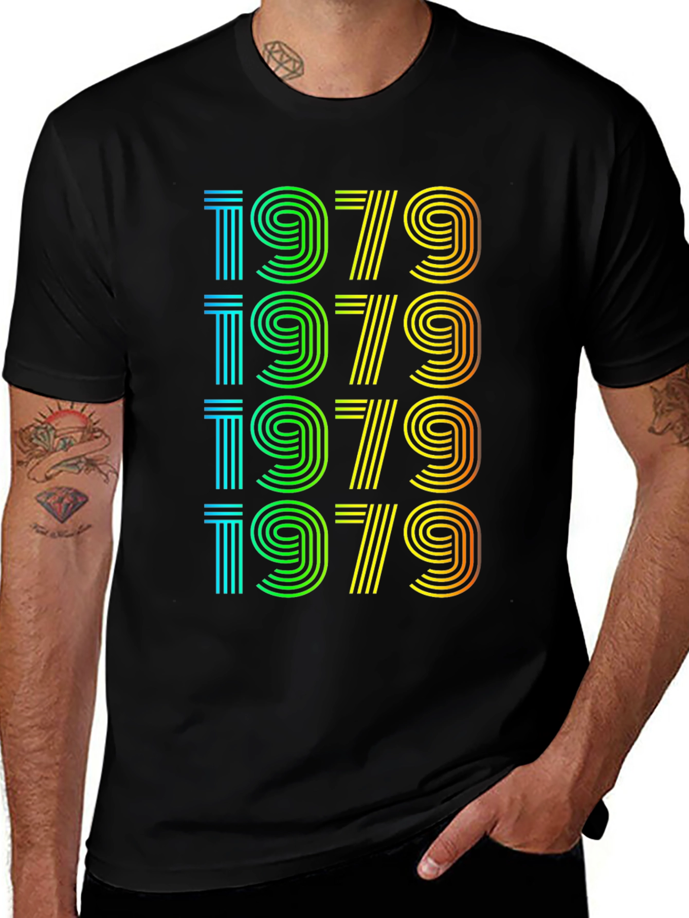Retro 1979 T-Shirt - Colorful Graphic Tee
