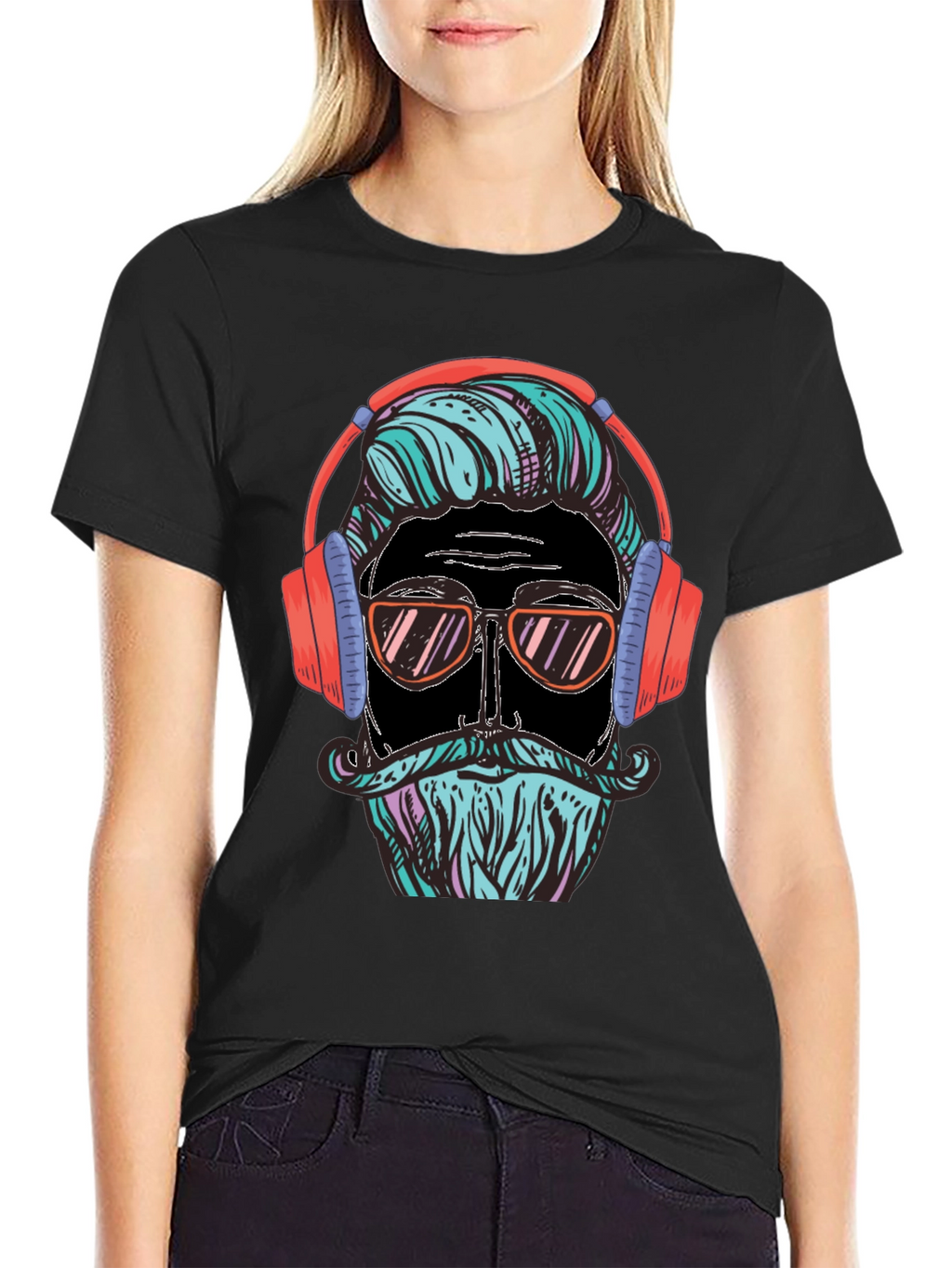 Cool Hipster Graphic Tee