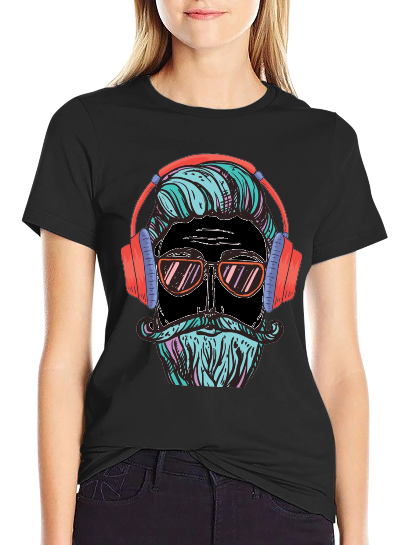 Cool Hipster Graphic Tee