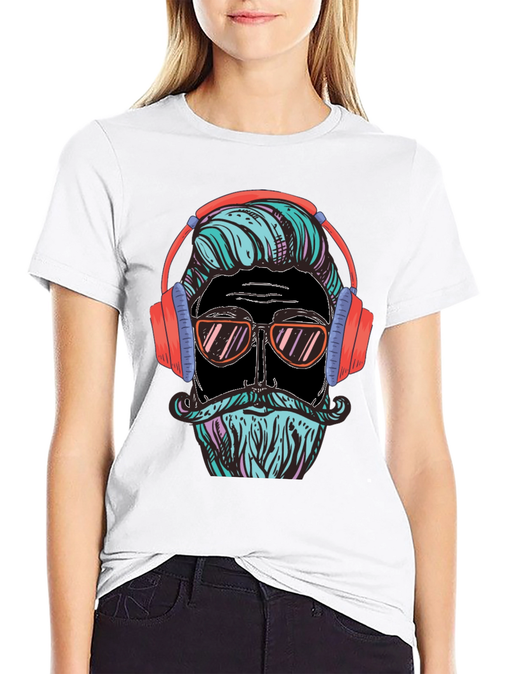 Cool Hipster Graphic Tee