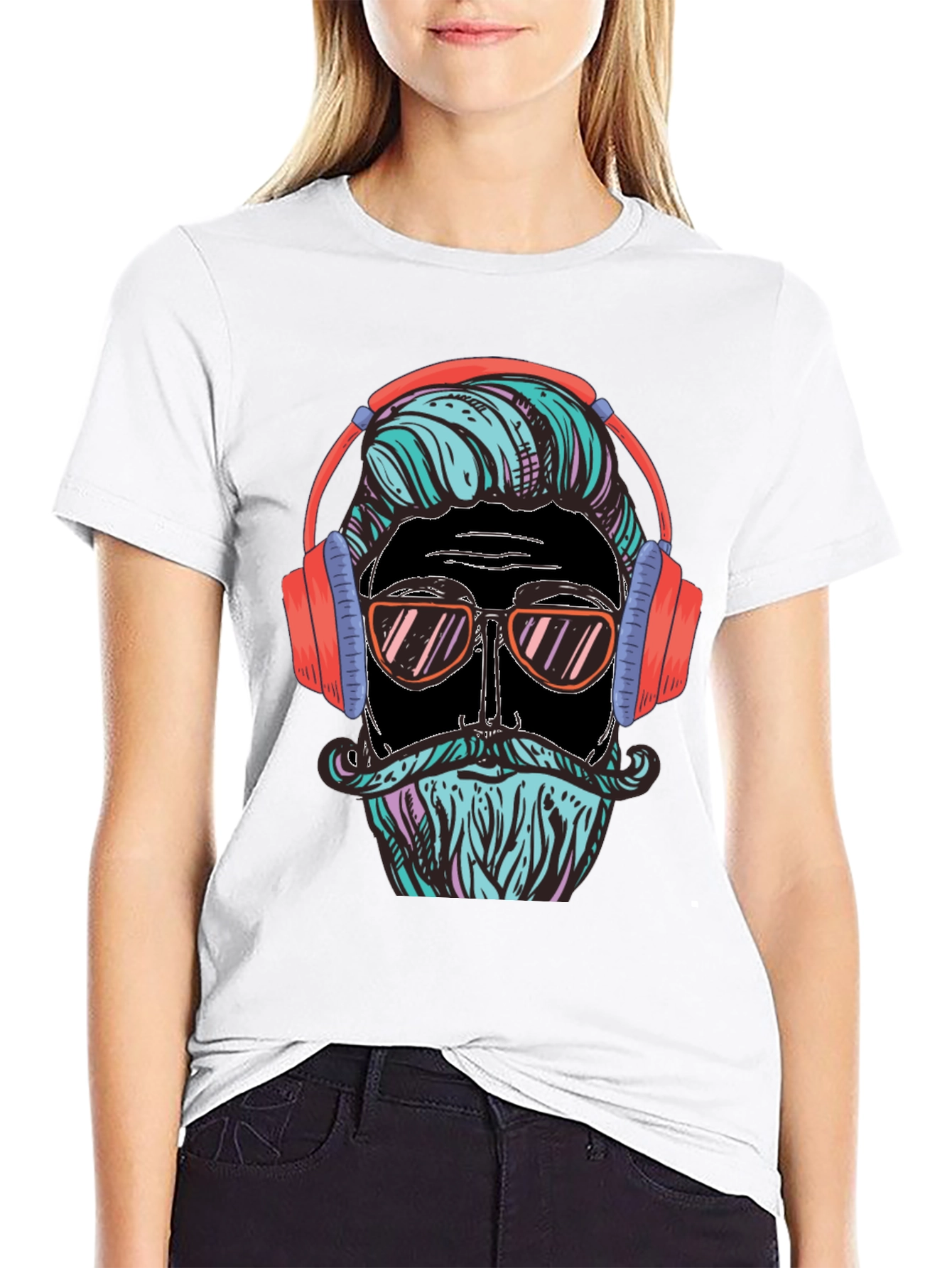 Cool Hipster Graphic Tee