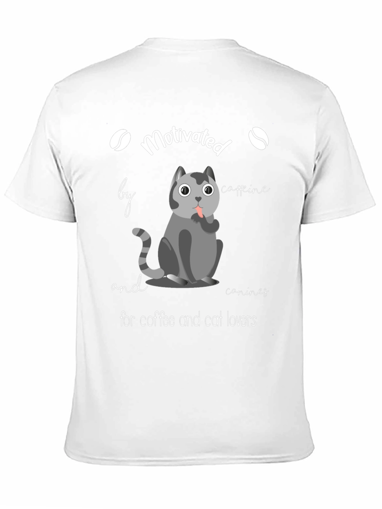 Motivated by Coffee & Cats T-Shirt