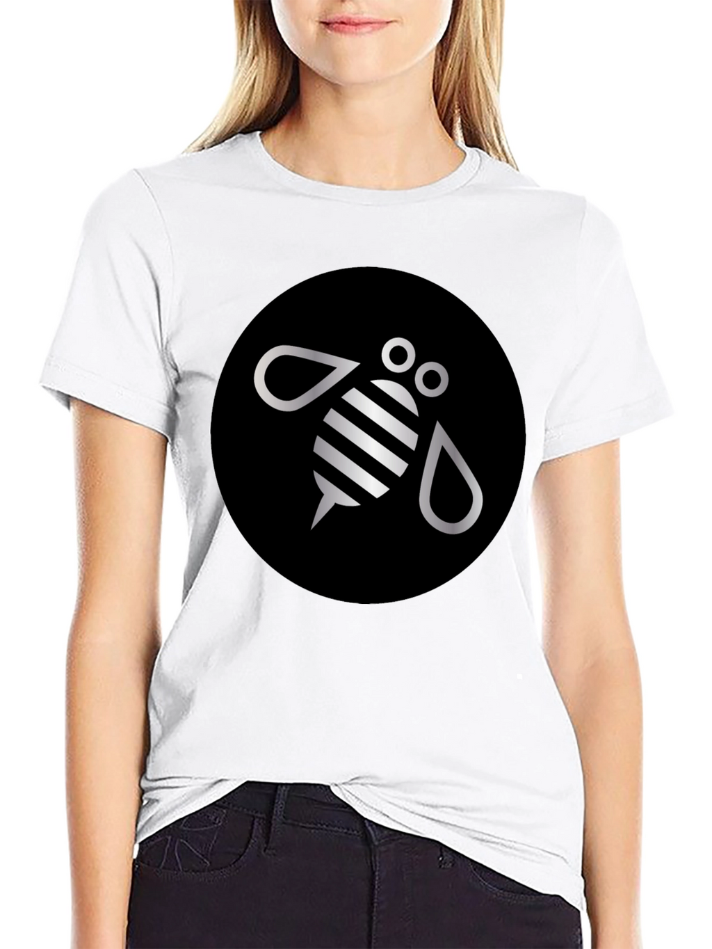 Black Bee Graphic Tee - Stylish Comfort