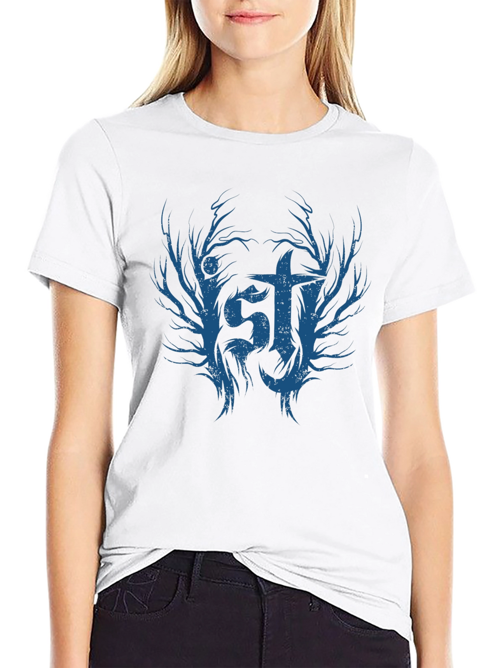 Gothic Tree IST Graphic Tee - Mens Black T-Shirt