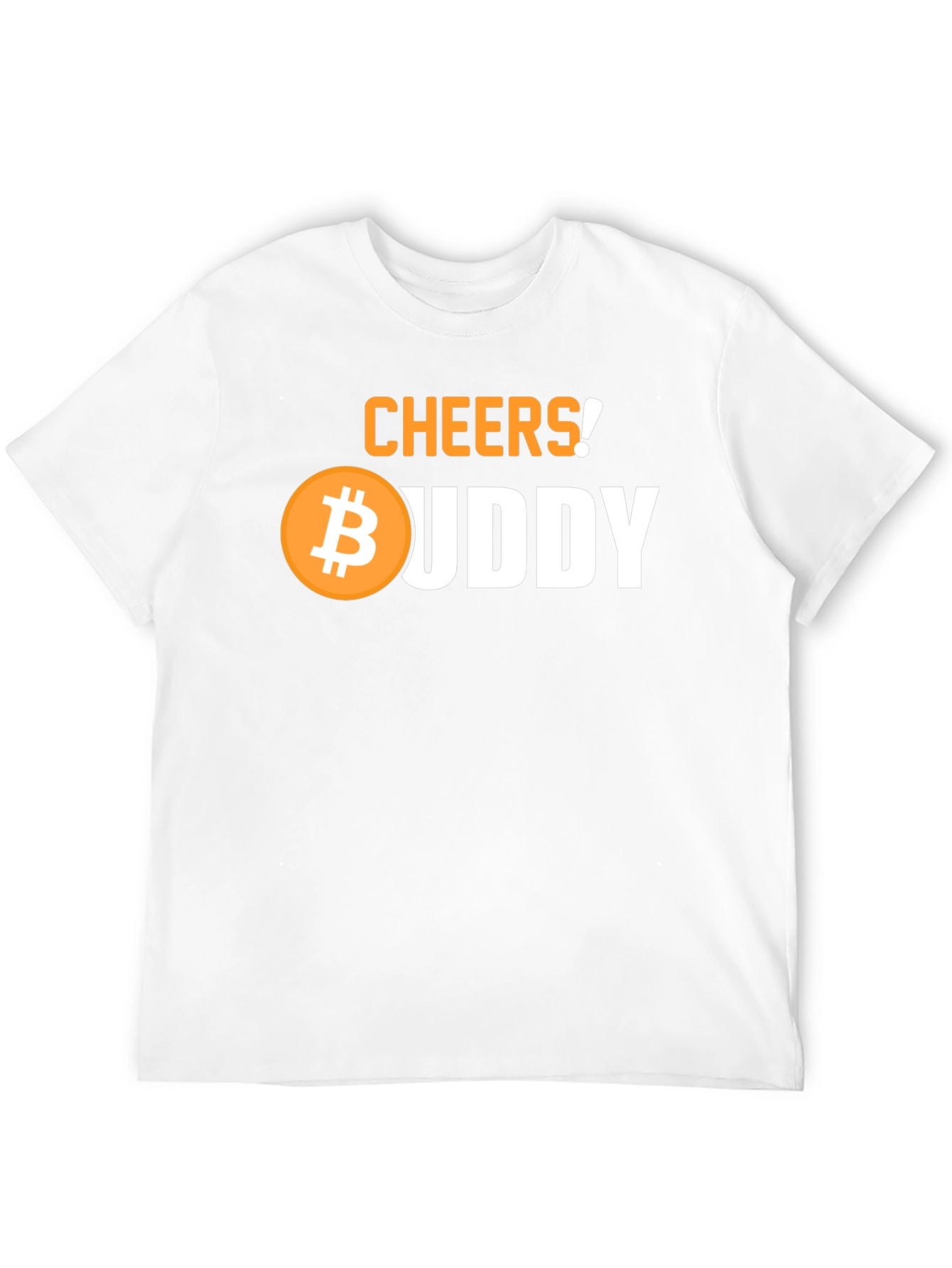 Cheers Bitcoin Buddy Black Graphic Tee