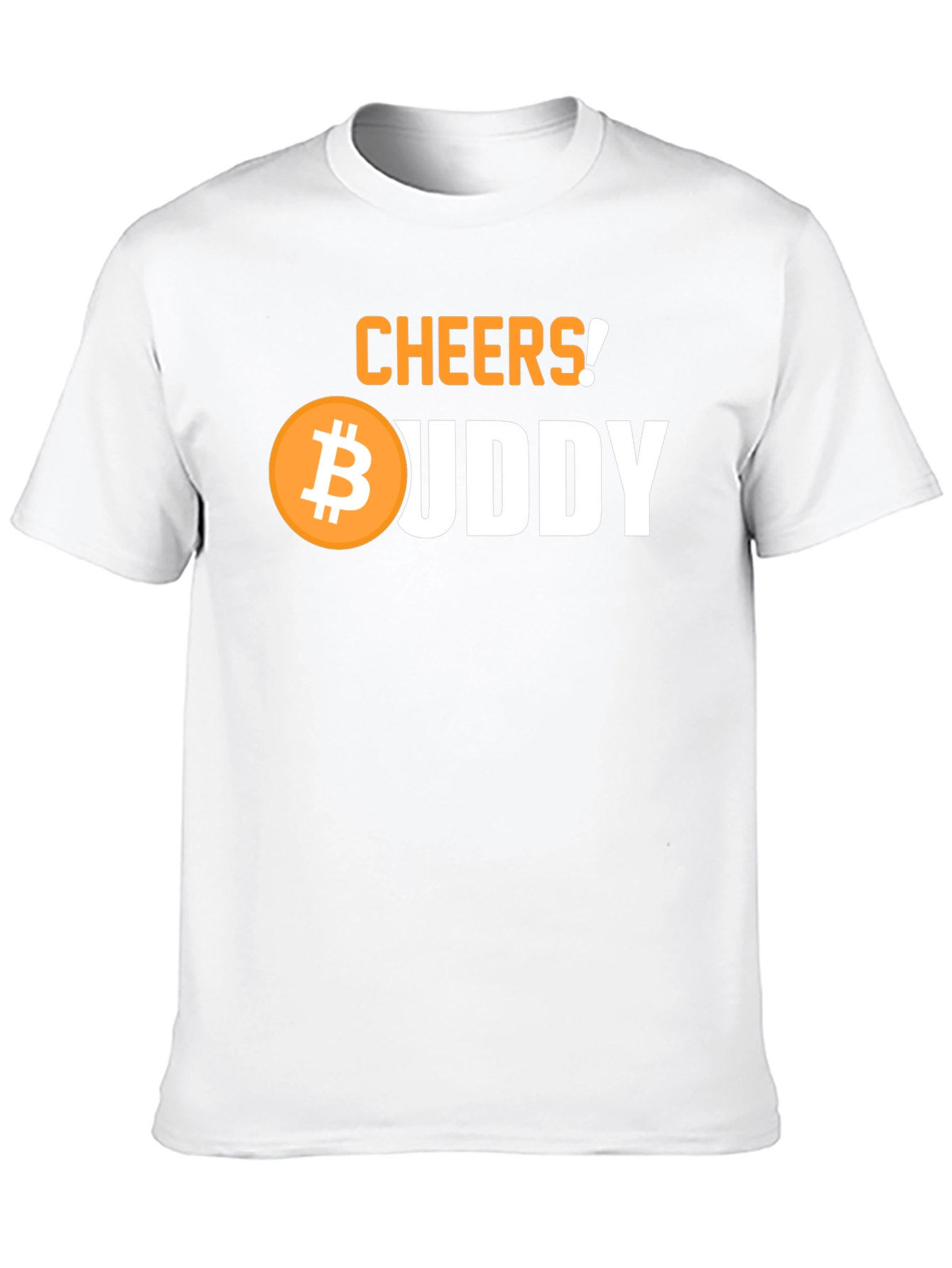 Cheers Bitcoin Buddy Black Graphic Tee